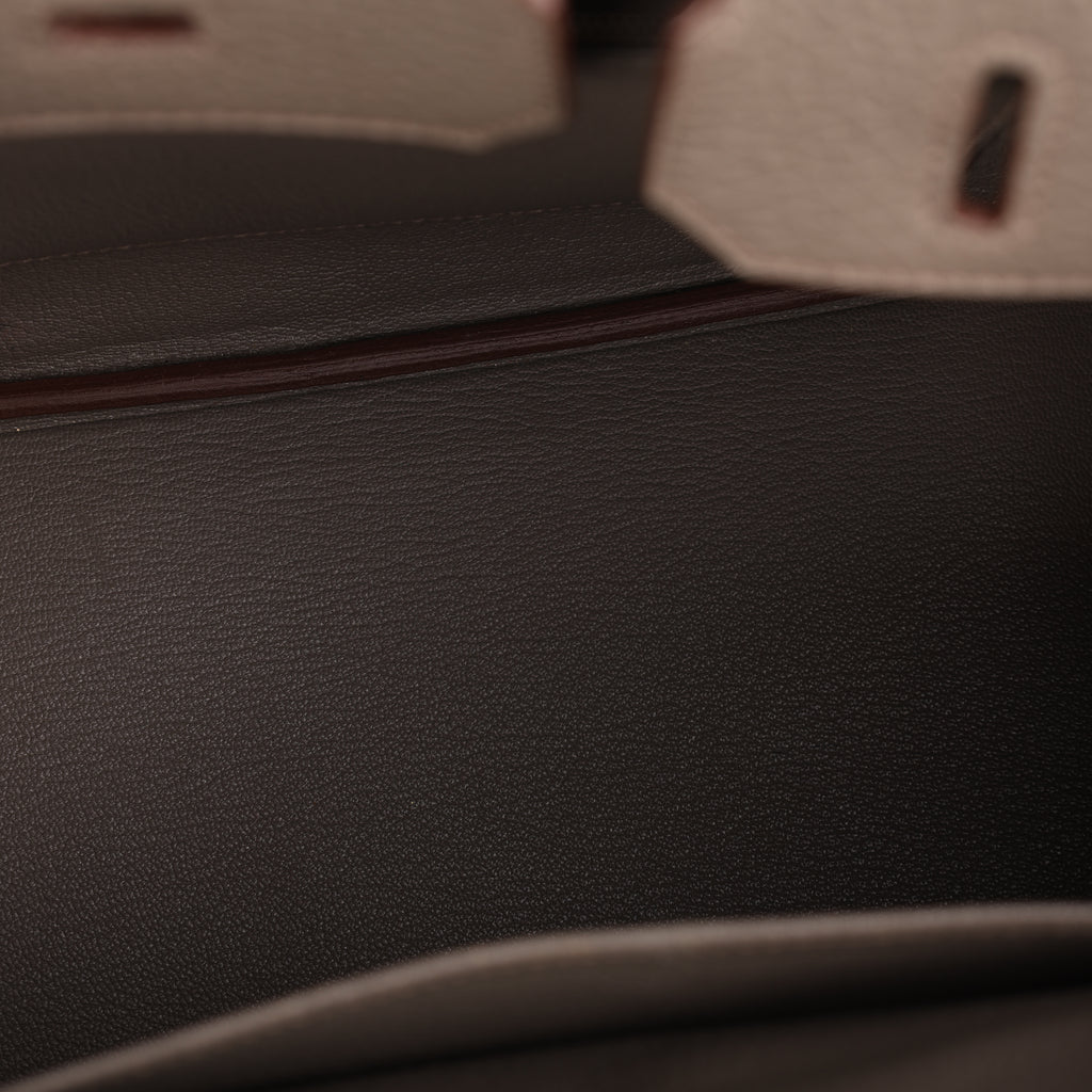 Hermès Etain Togo Retourne Birkin 30 (PHW | 2012)