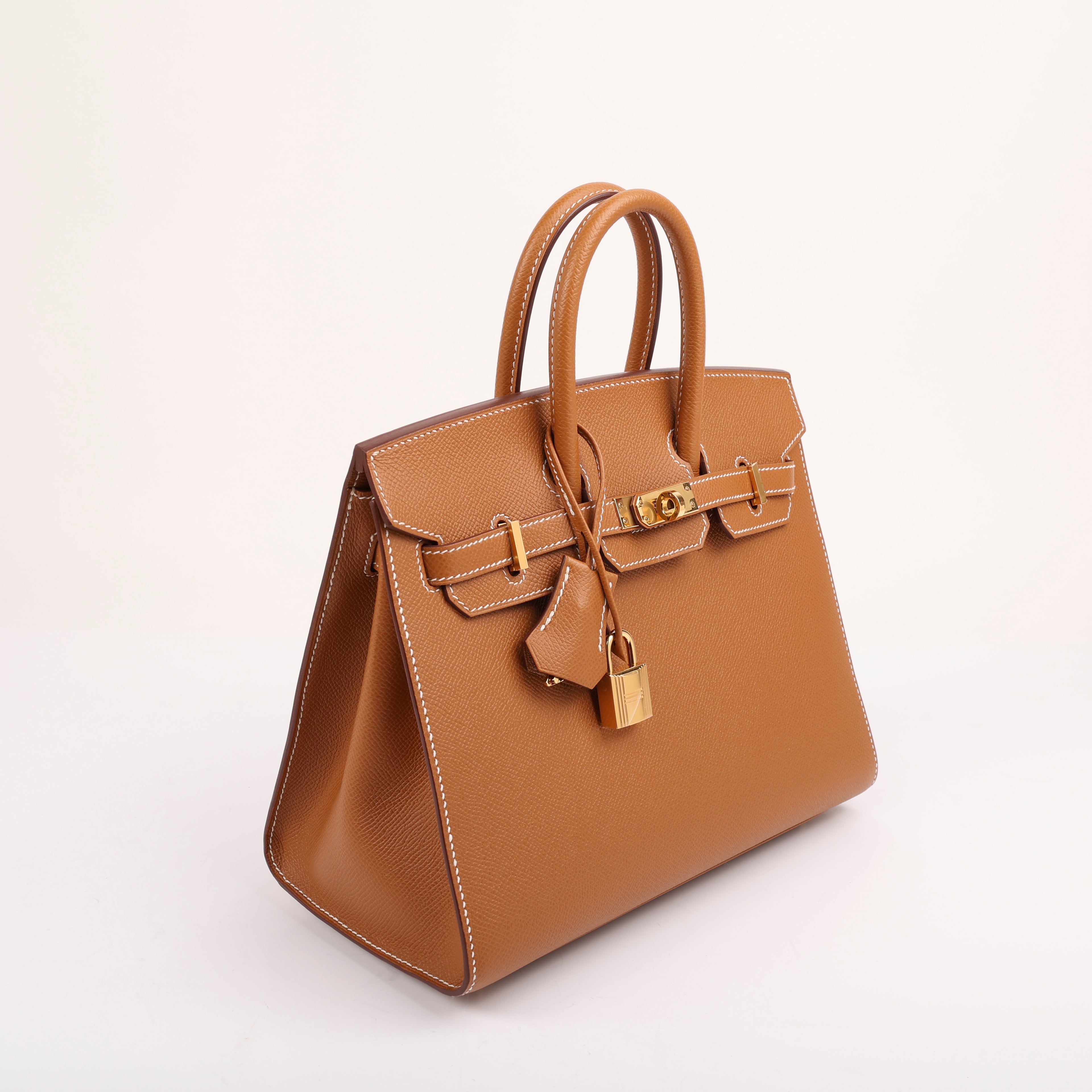 Hermes Gold Epsom Sellier Birkin 25 (GHW | 2020)