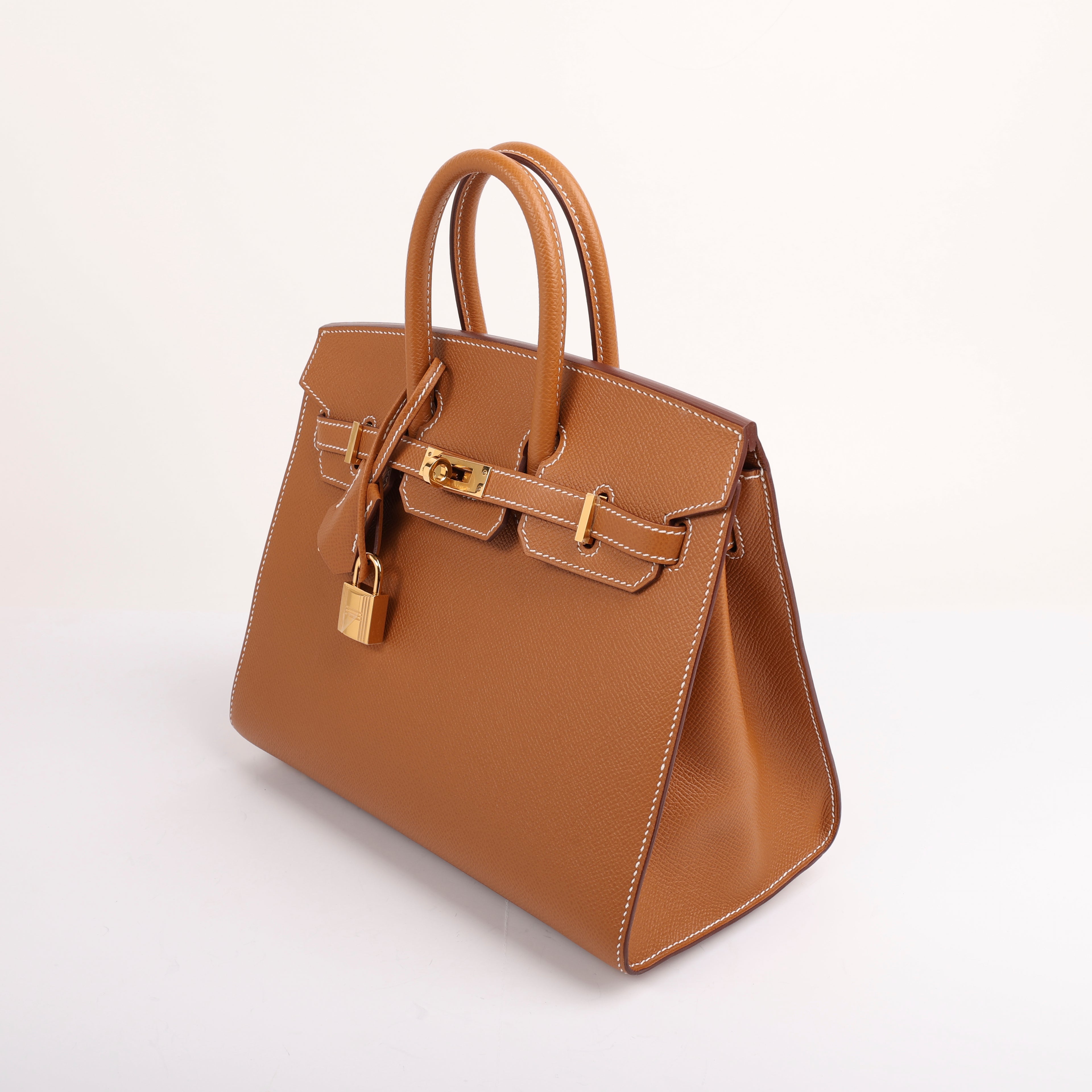 Hermes Gold Epsom Sellier Birkin 25 (GHW | 2020)