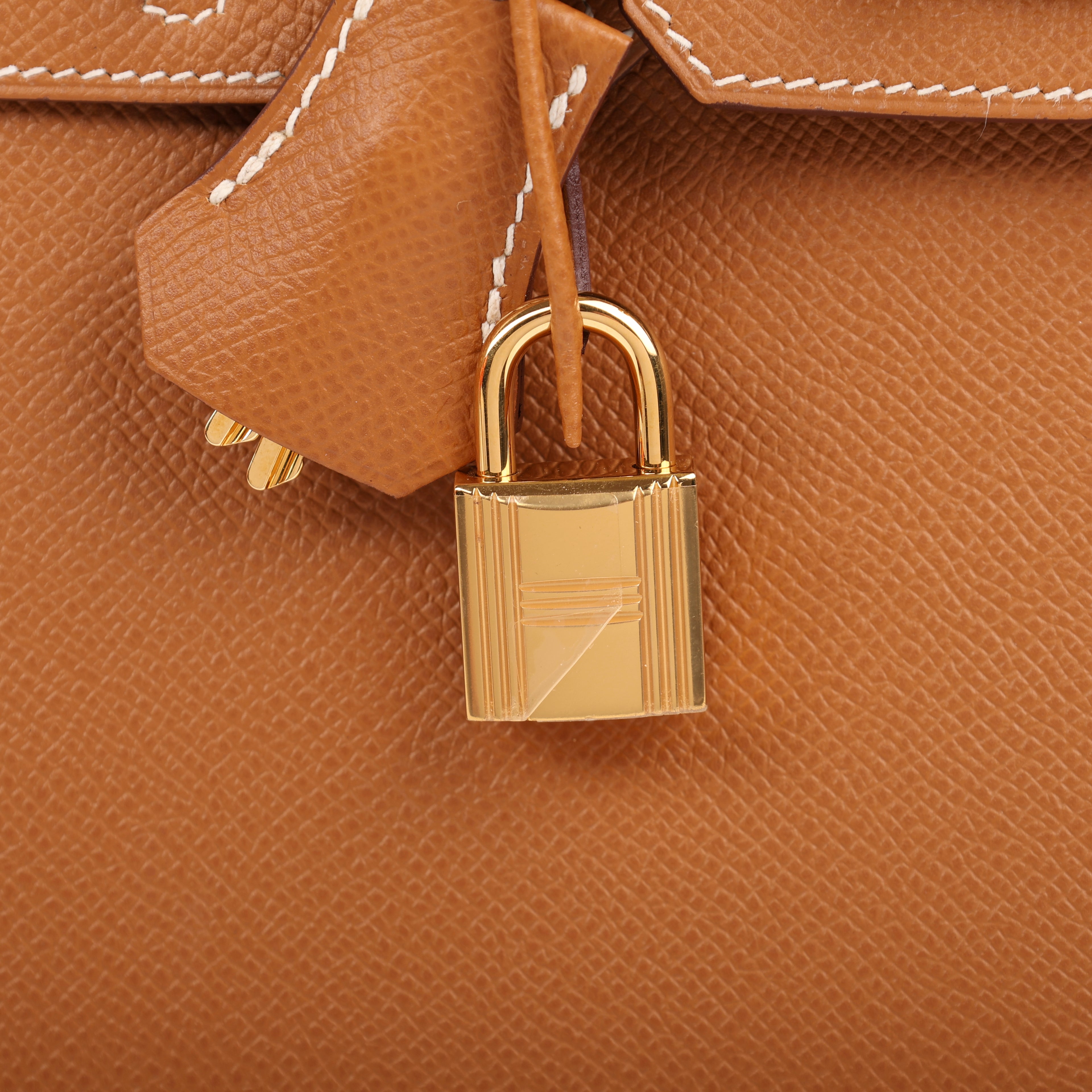 Hermes Gold Epsom Sellier Birkin 25 (GHW | 2020)