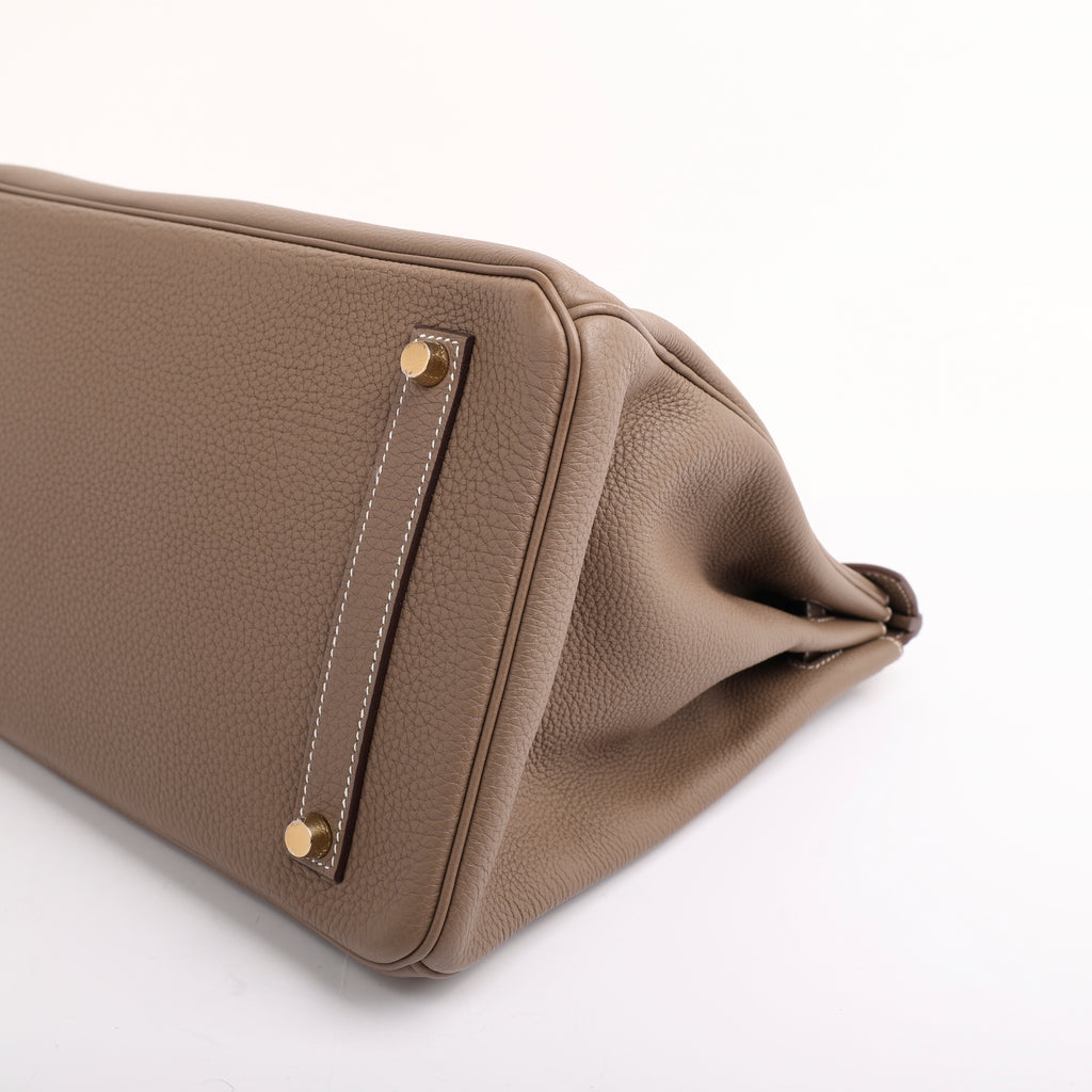 Hermes Étoupe Togo Retourne Birkin 35 (GHW | 2017)