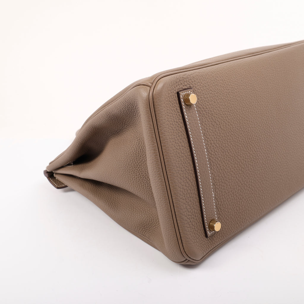 Hermes Étoupe Togo Retourne Birkin 35 (GHW | 2017)