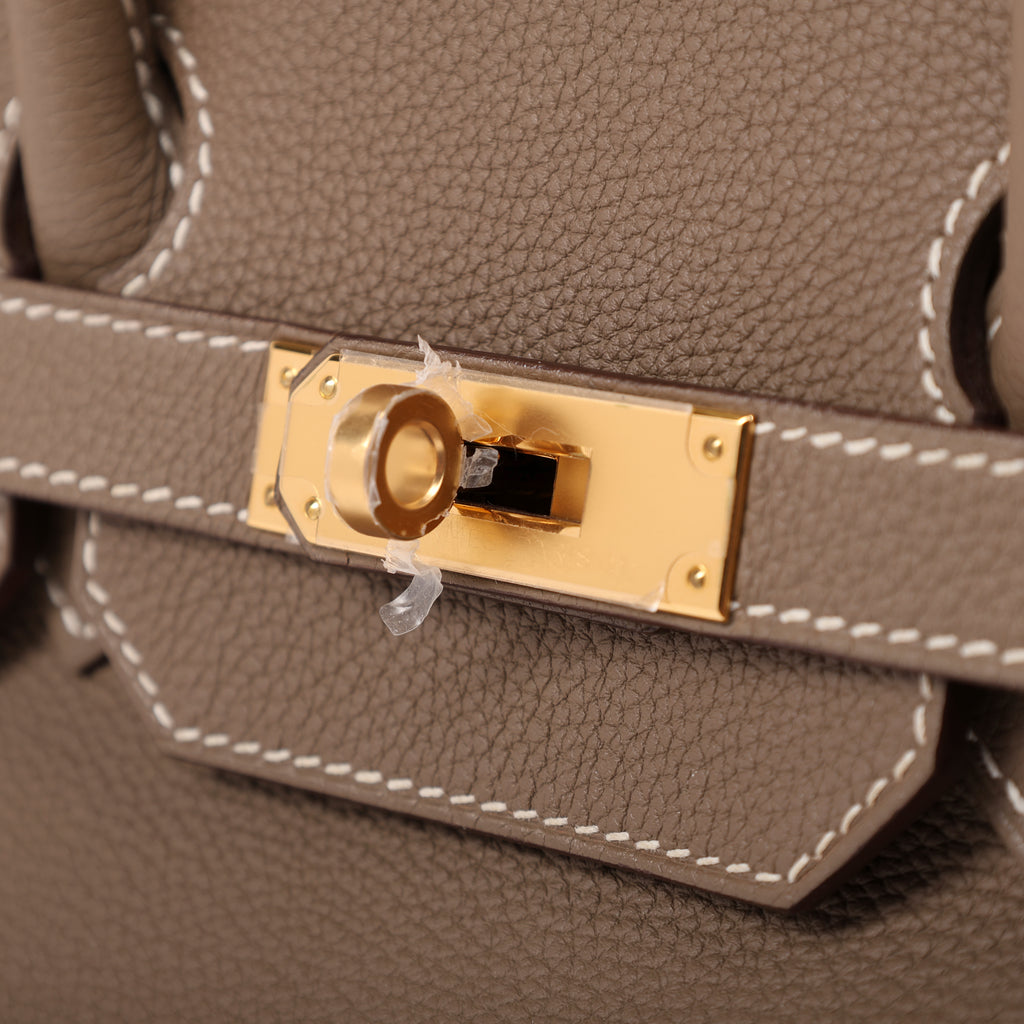 Hermes Étoupe Togo Retourne Birkin 35 (GHW | 2017)