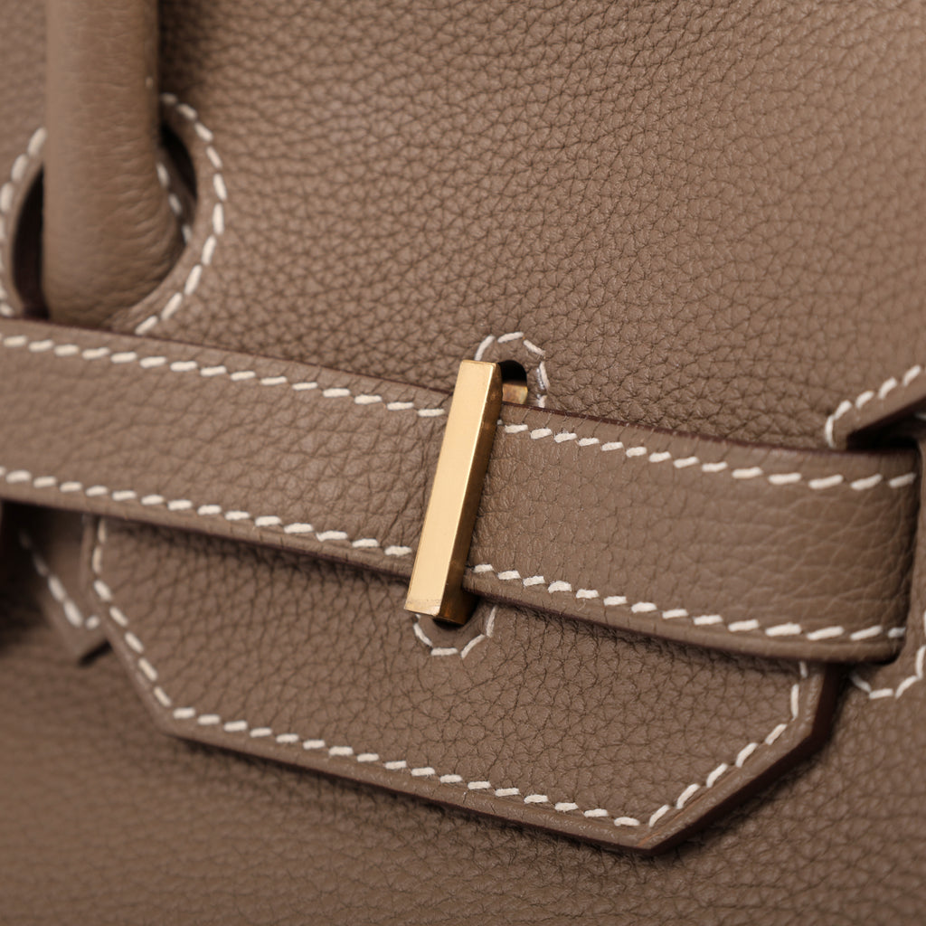Hermes Étoupe Togo Retourne Birkin 35 (GHW | 2017)