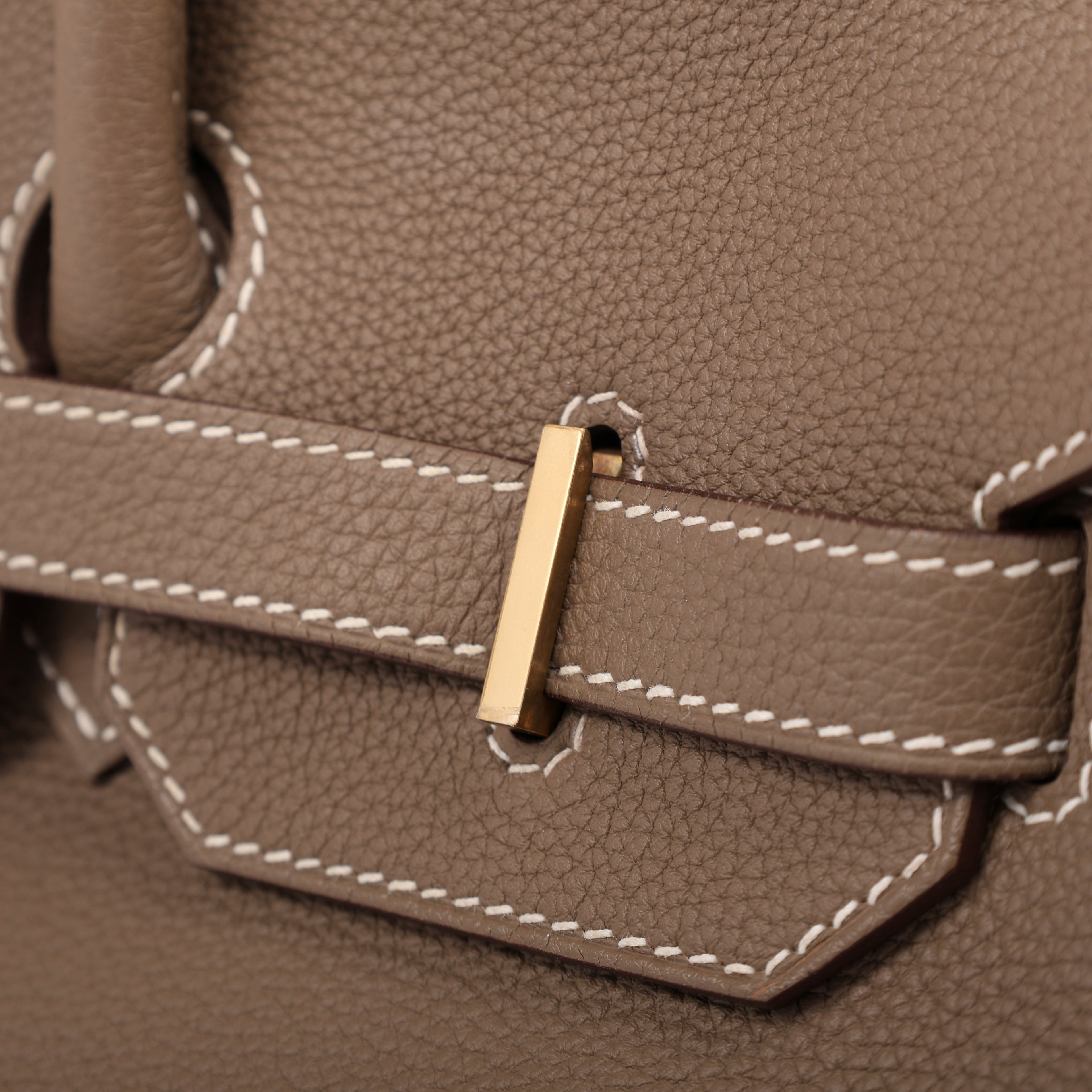 Hermes Étoupe Togo Retourne Birkin 35 (GHW | 2017)