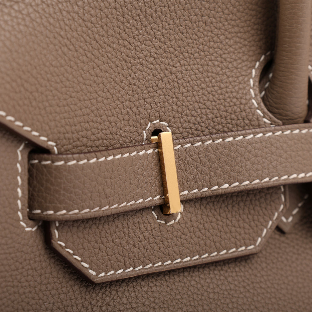Hermes Étoupe Togo Retourne Birkin 35 (GHW | 2017)