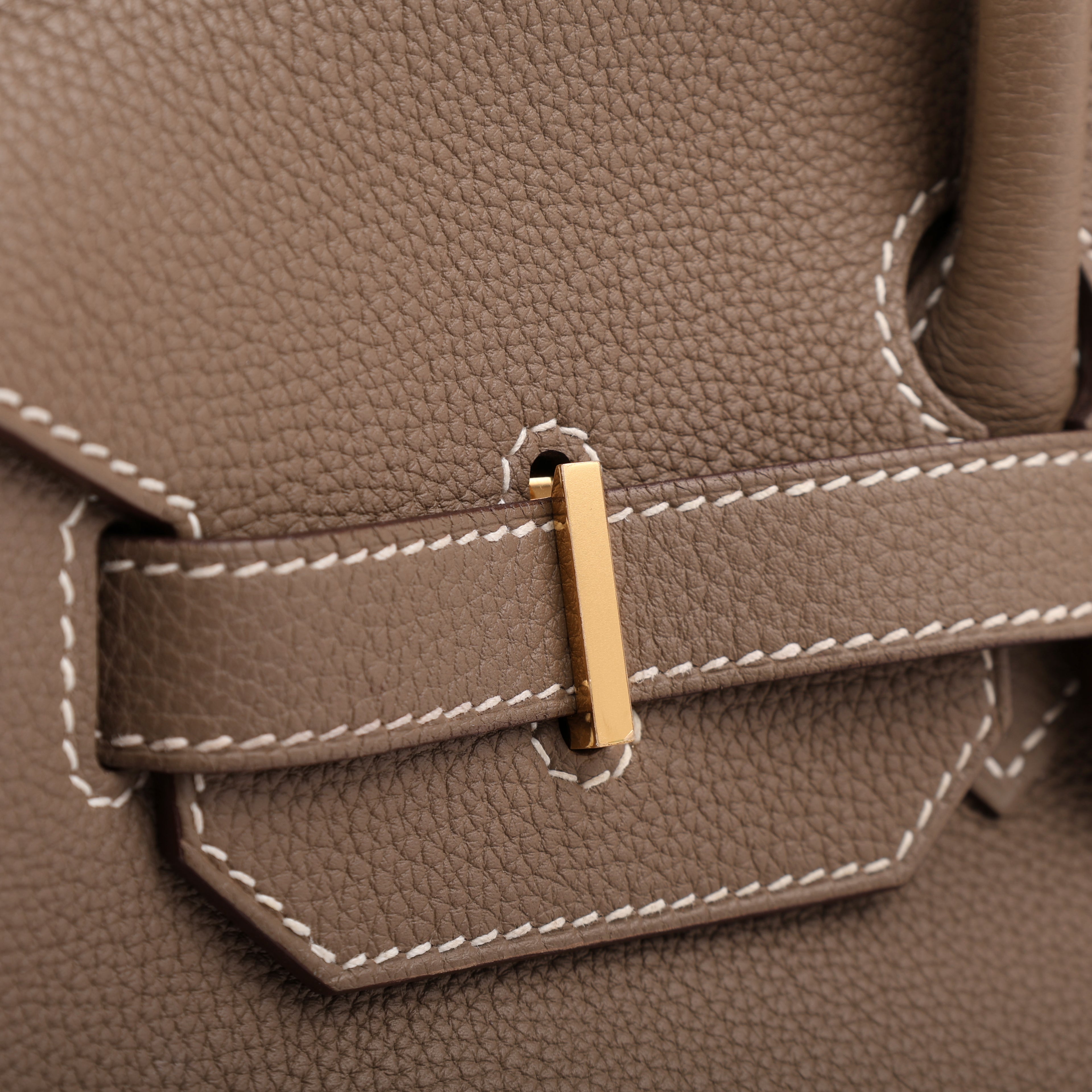 Hermes Étoupe Togo Retourne Birkin 35 (GHW | 2017)