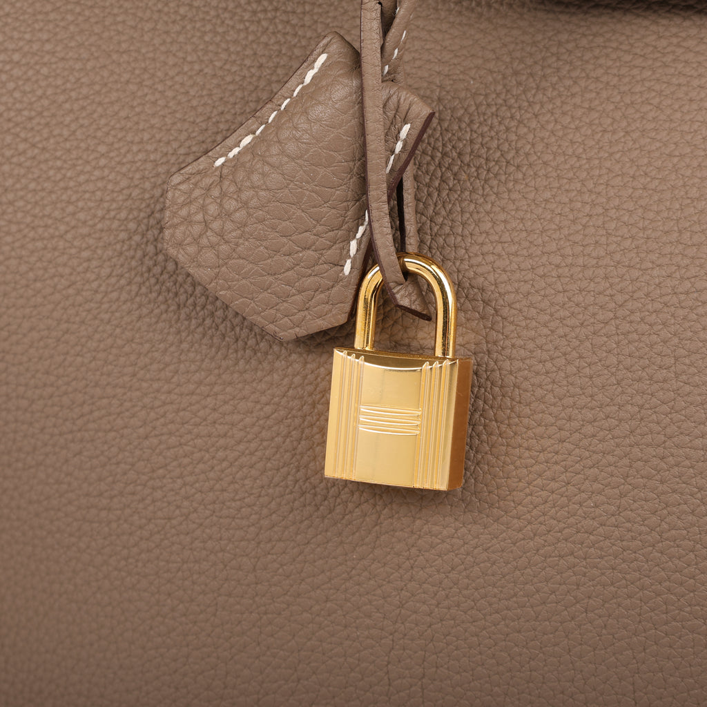 Hermes Étoupe Togo Retourne Birkin 35 (GHW | 2017)