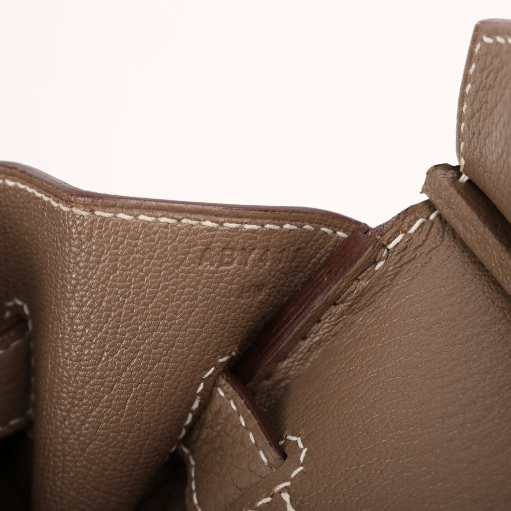 Hermes Étoupe Togo Retourne Birkin 35 (GHW | 2017)