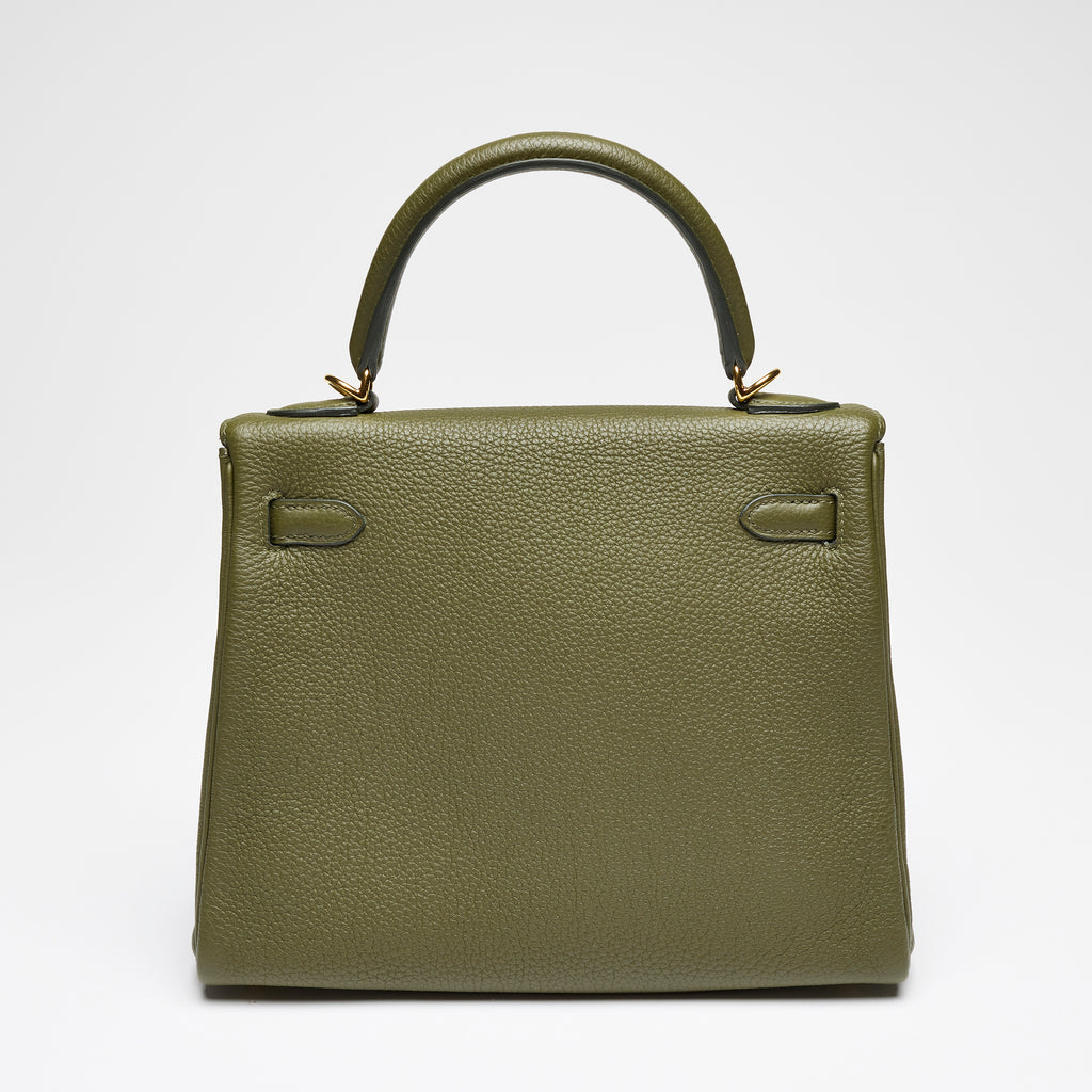 Hermès Vert Véronèse Togo Kelly 25, gold hardware, 2020 – photo 2 of 17