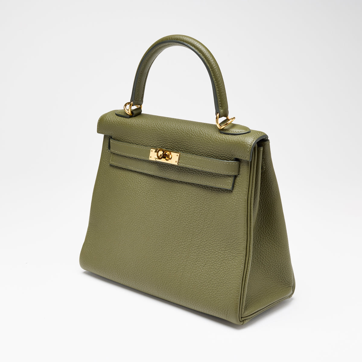 Hermès Vert Véronèse Togo Kelly 25, gold hardware, 2020 – photo 8 of 17