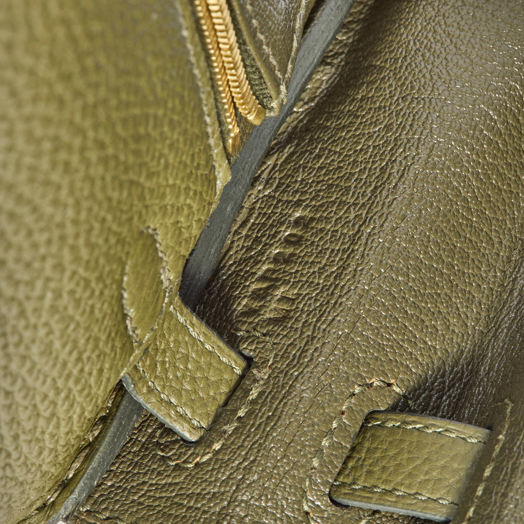 Hermès Vert Véronèse Togo Kelly 25, gold hardware, 2020 – photo 14 of 17