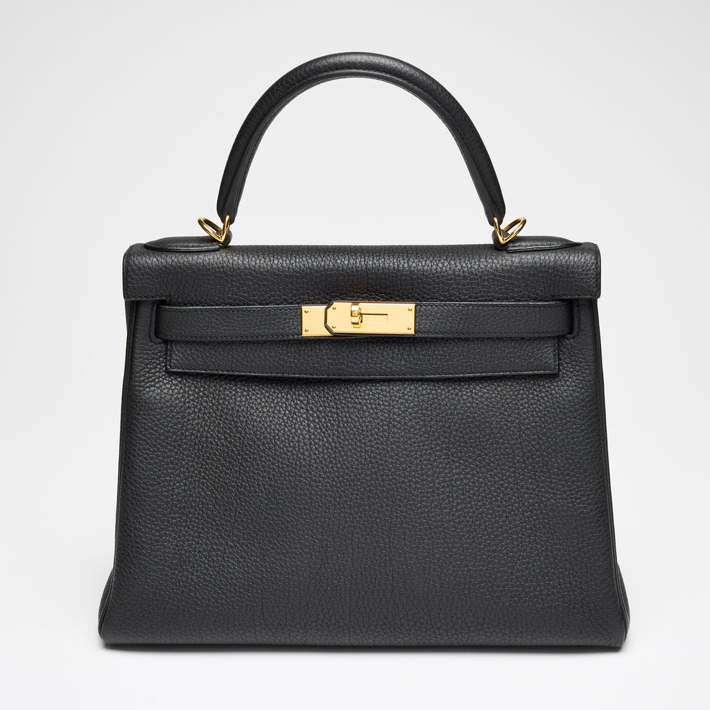 Hermès Black Togo Kelly 28, gold hardware, 2015 – photo 1 of 16