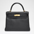 Hermès Black Togo Kelly 28, gold hardware, 2015 – photo 1 of 16