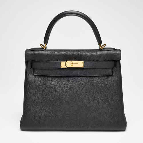 Hermès Black Togo Kelly 28, gold hardware, 2015 – photo 1 of 16