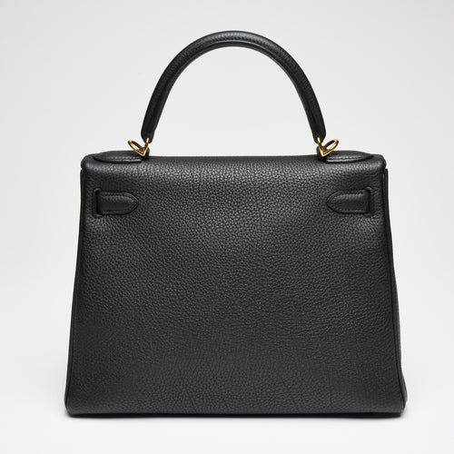 Hermès Black Togo Kelly 28, gold hardware, 2015 – photo 2 of 16