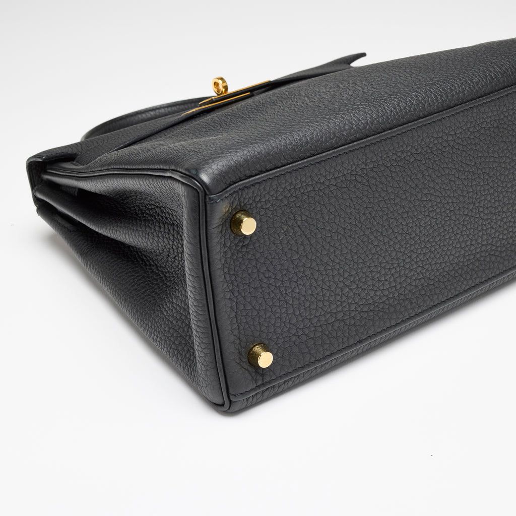 Hermès Black Togo Kelly 28, gold hardware, 2015 – photo 4 of 16