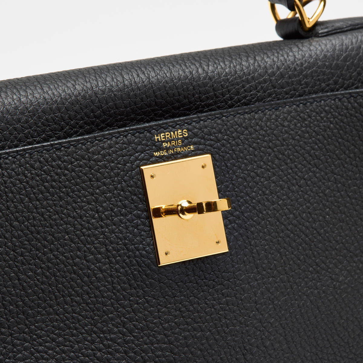 Hermès Black Togo Kelly 28, gold hardware, 2015 – photo 12 of 16