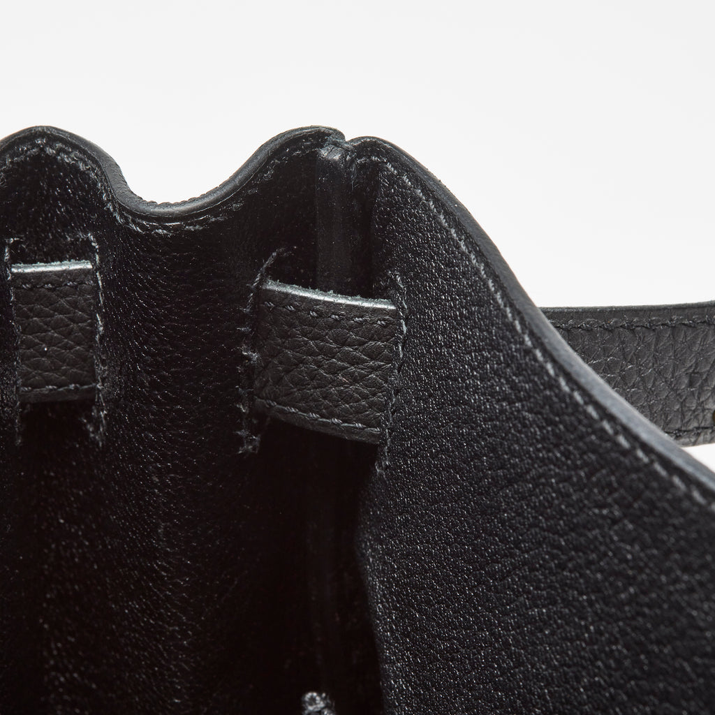 Hermès Black Togo Kelly 28, gold hardware, 2015 – photo 15 of 16