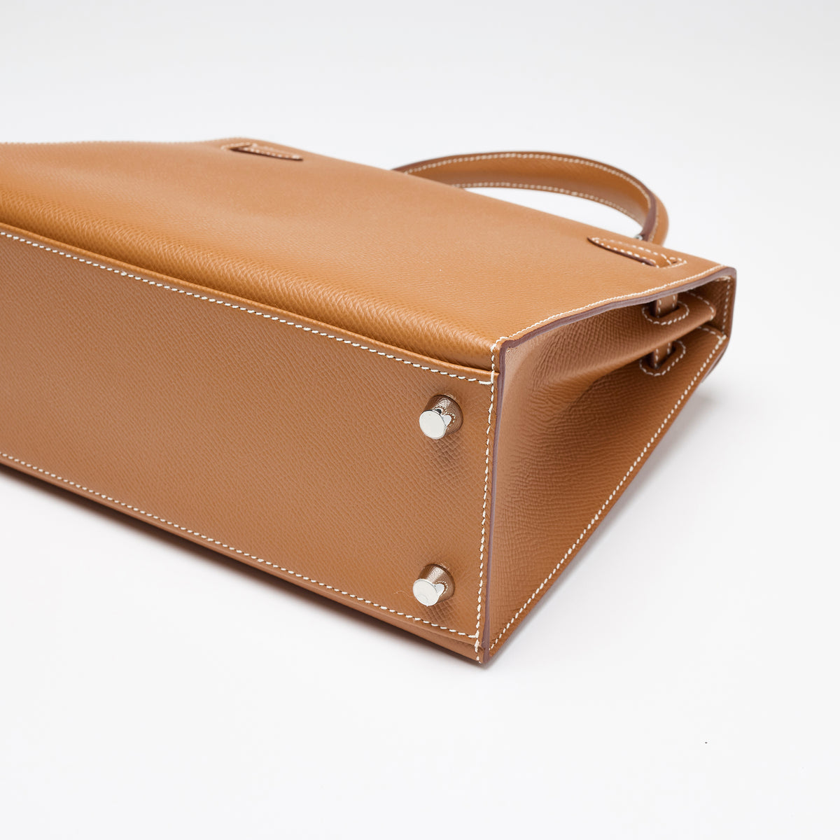 Hermès Gold Epsom Sellier Kelly 25, palladium hardware, 2021 – photo 7 of 17