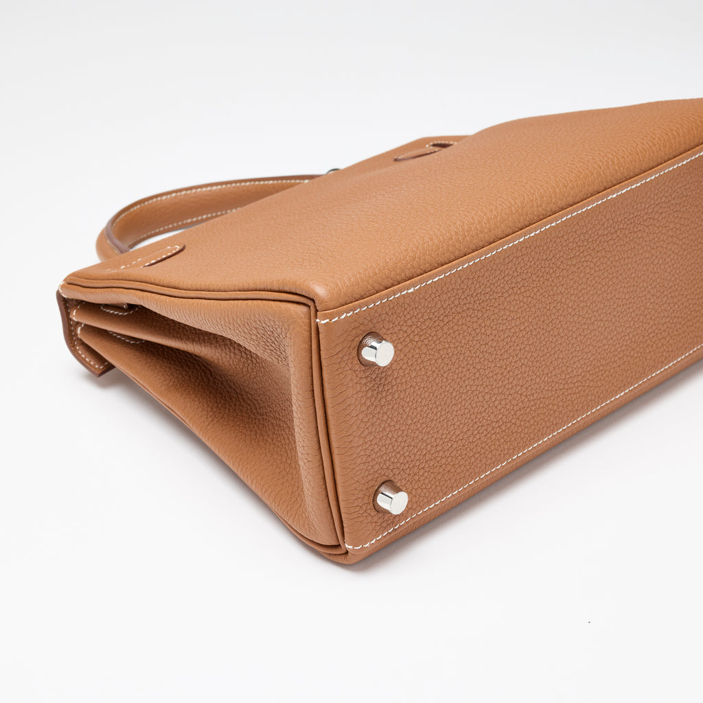 Hermès Gold Togo Kelly 25, palladium hardware, 2024 – photo 5 of 15
