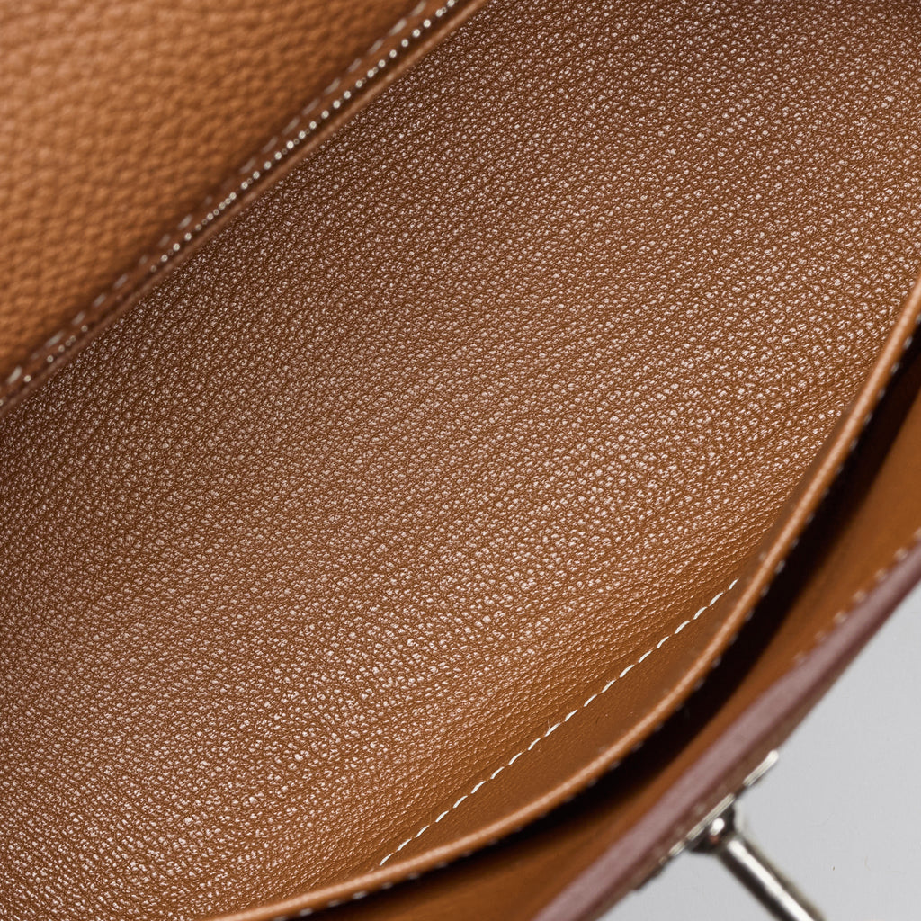 Hermès Gold Togo Kelly 25, palladium hardware, 2024 – photo 14 of 15