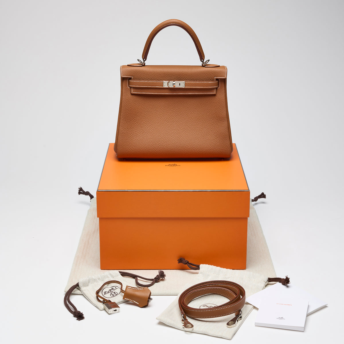 Hermès Gold Togo Kelly 25, palladium hardware, 2024 – photo 15 of 15