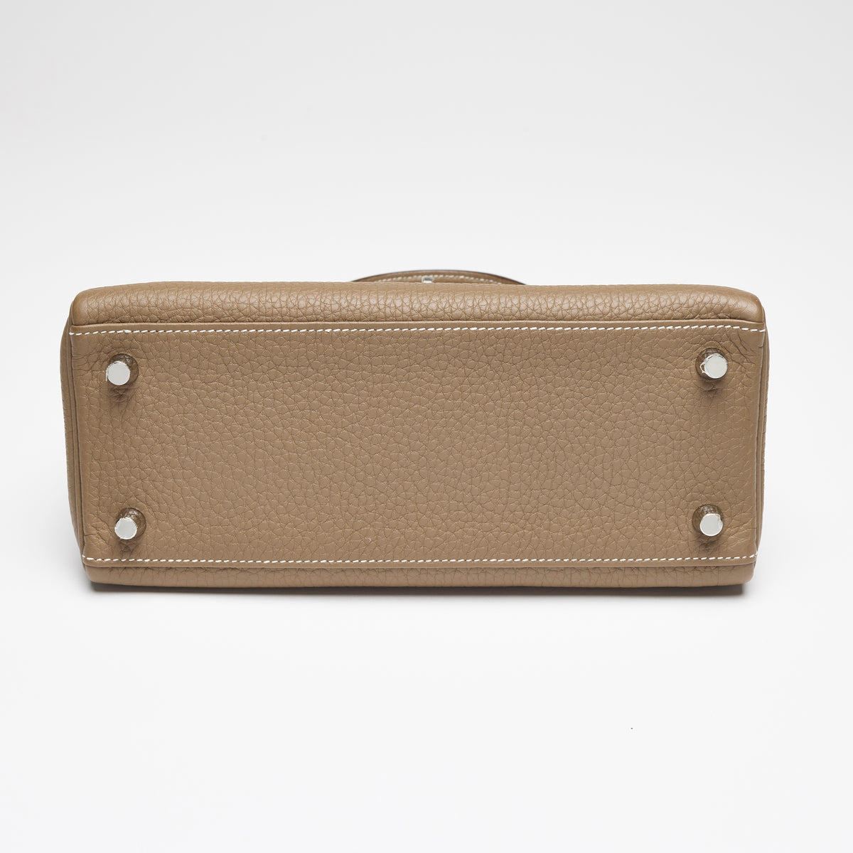 Hermès Étoupe Togo Kelly 25, palladium hardware, 2023 – photo 3 of 17