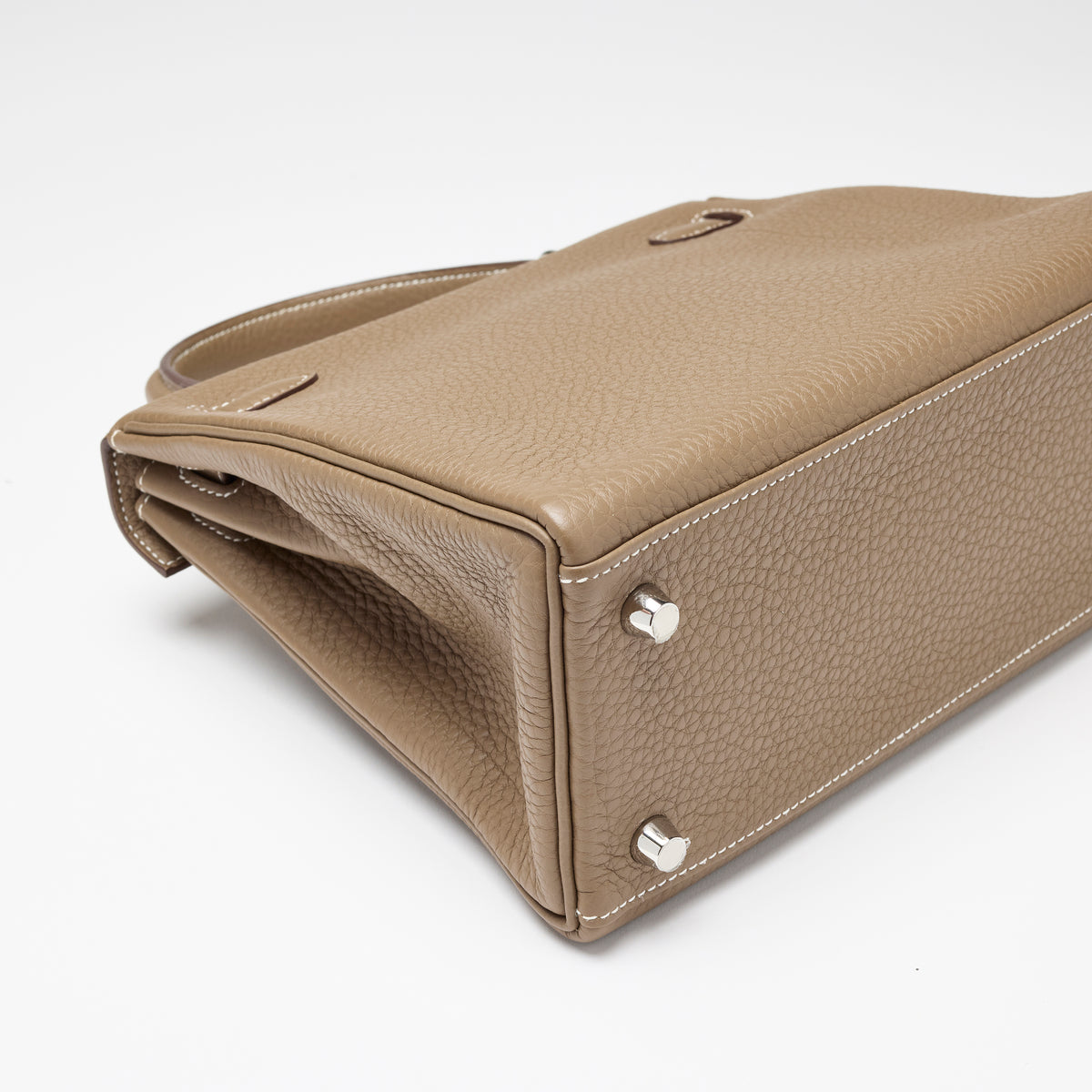 Hermès Étoupe Togo Kelly 25, palladium hardware, 2023 – photo 5 of 17