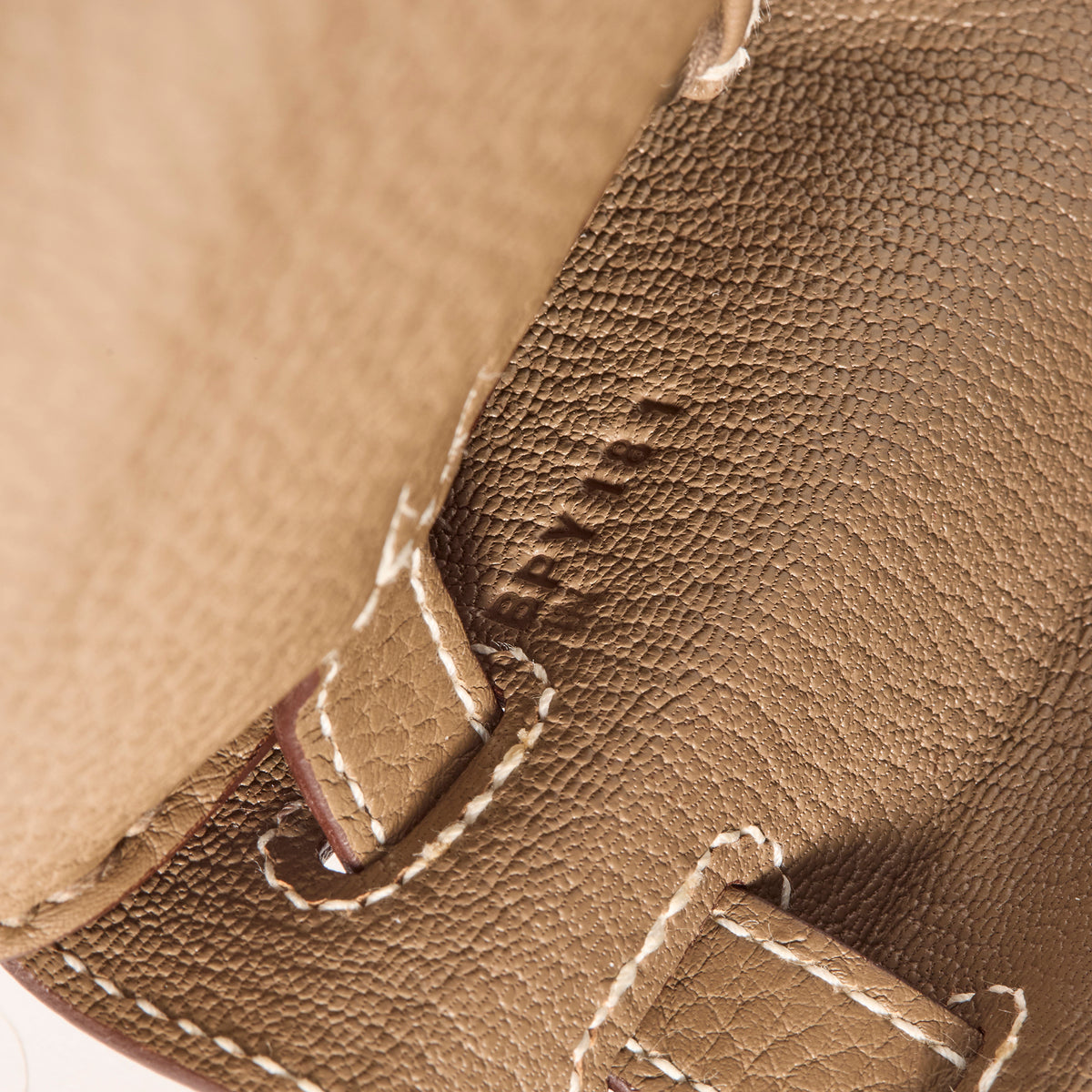 Hermès Étoupe Togo Kelly 25, palladium hardware, 2023 – photo 14 of 17