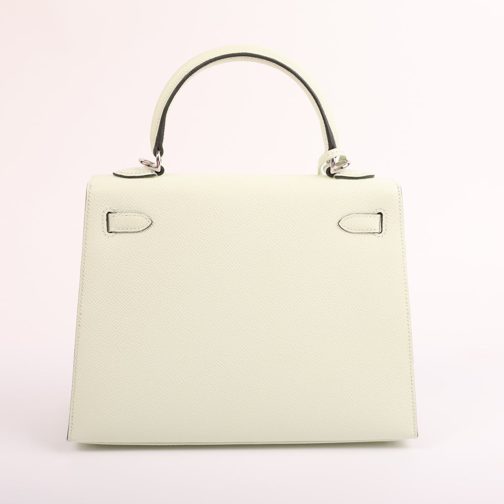 Hermès Vert Fizz Epsom Sellier Kelly 25 (PHW | 2022)
