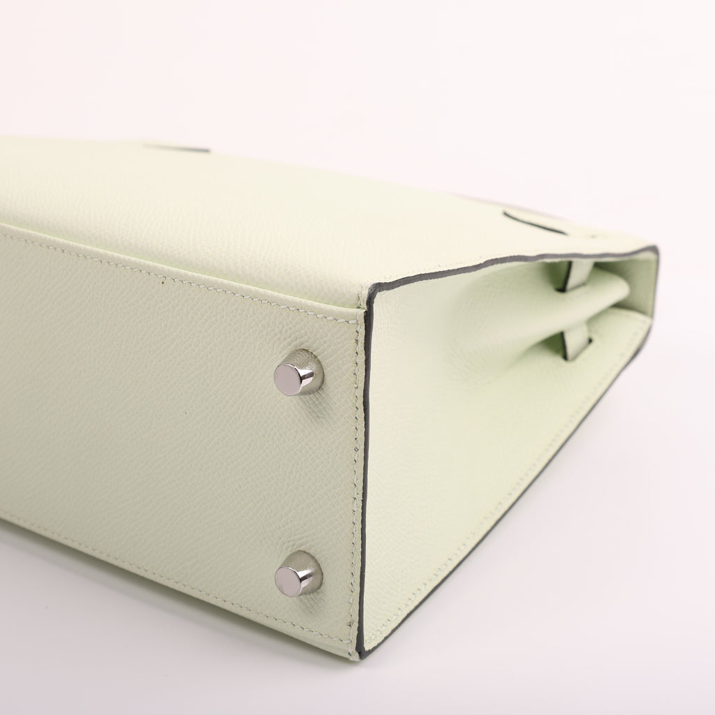 Hermès Vert Fizz Epsom Sellier Kelly 25 (PHW | 2022)
