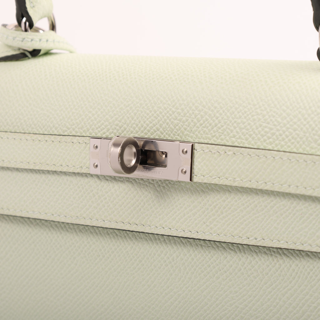 Hermès Vert Fizz Epsom Sellier Kelly 25 (PHW | 2022)