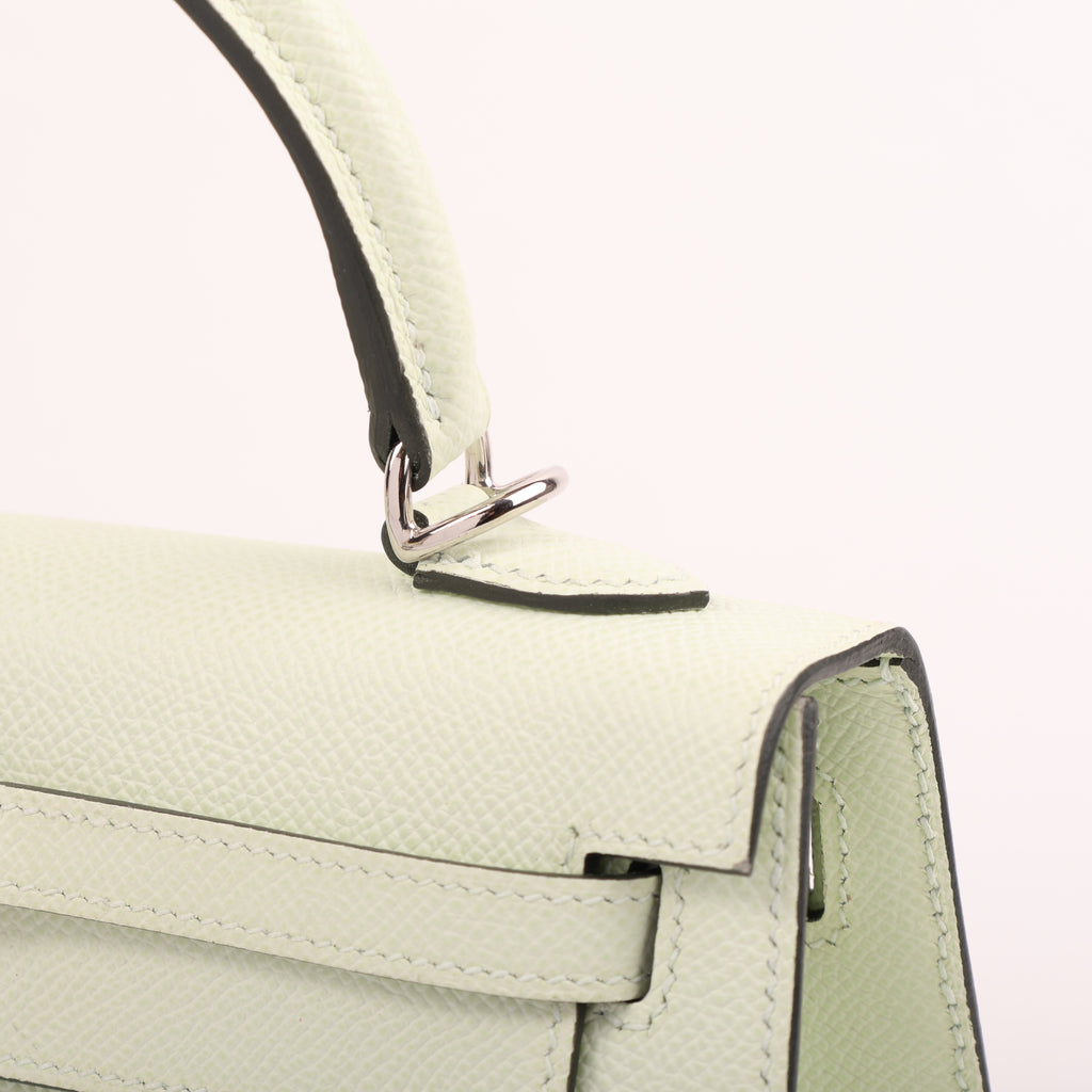 Hermès Vert Fizz Epsom Sellier Kelly 25 (PHW | 2022)