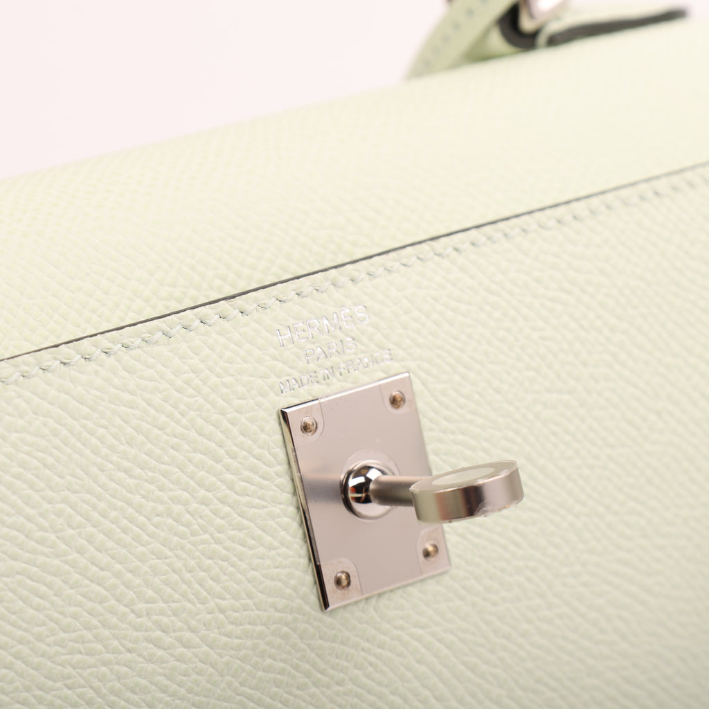 Hermès Vert Fizz Epsom Sellier Kelly 25 (PHW | 2022)