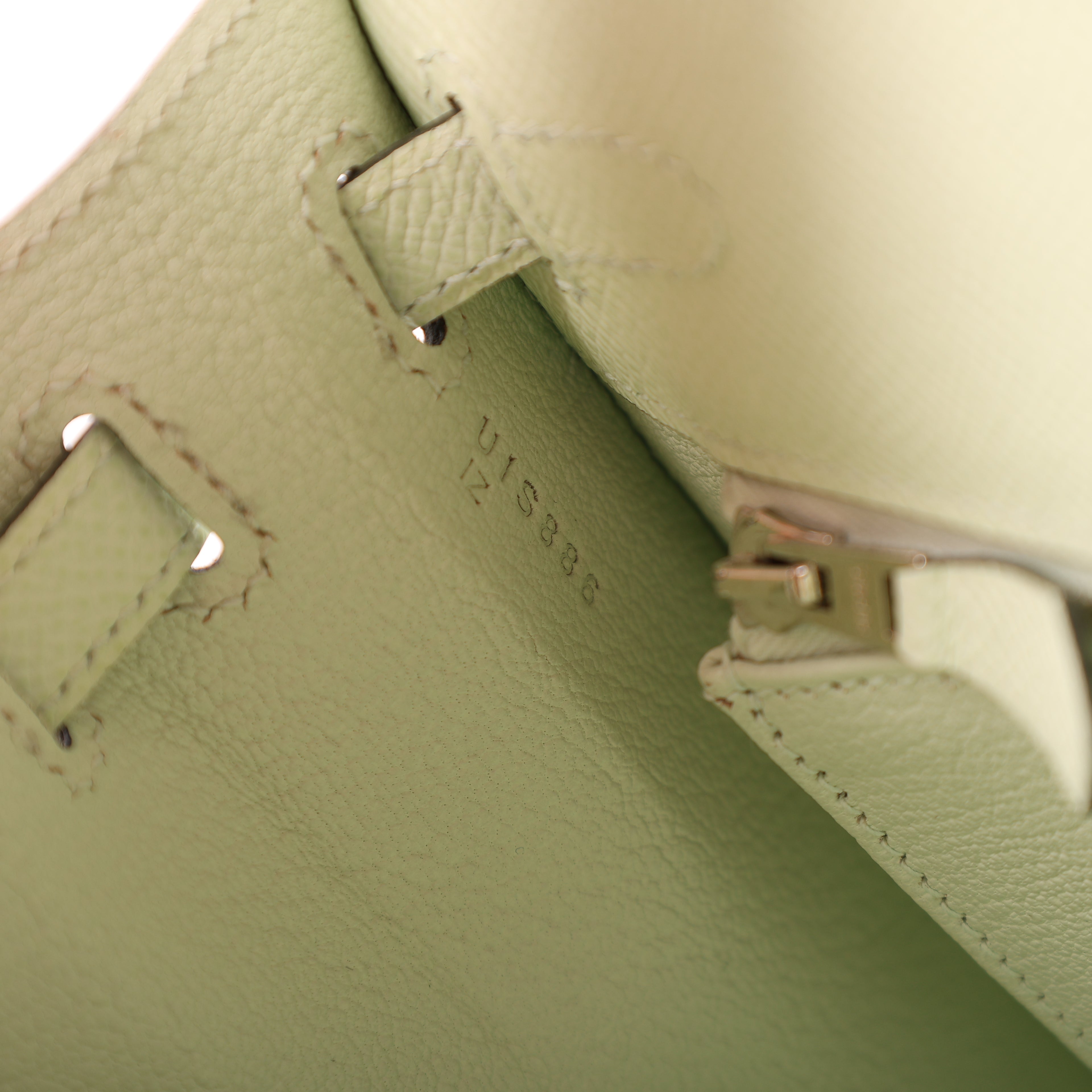 Hermès Vert Fizz Epsom Sellier Kelly 25 (PHW | 2022)