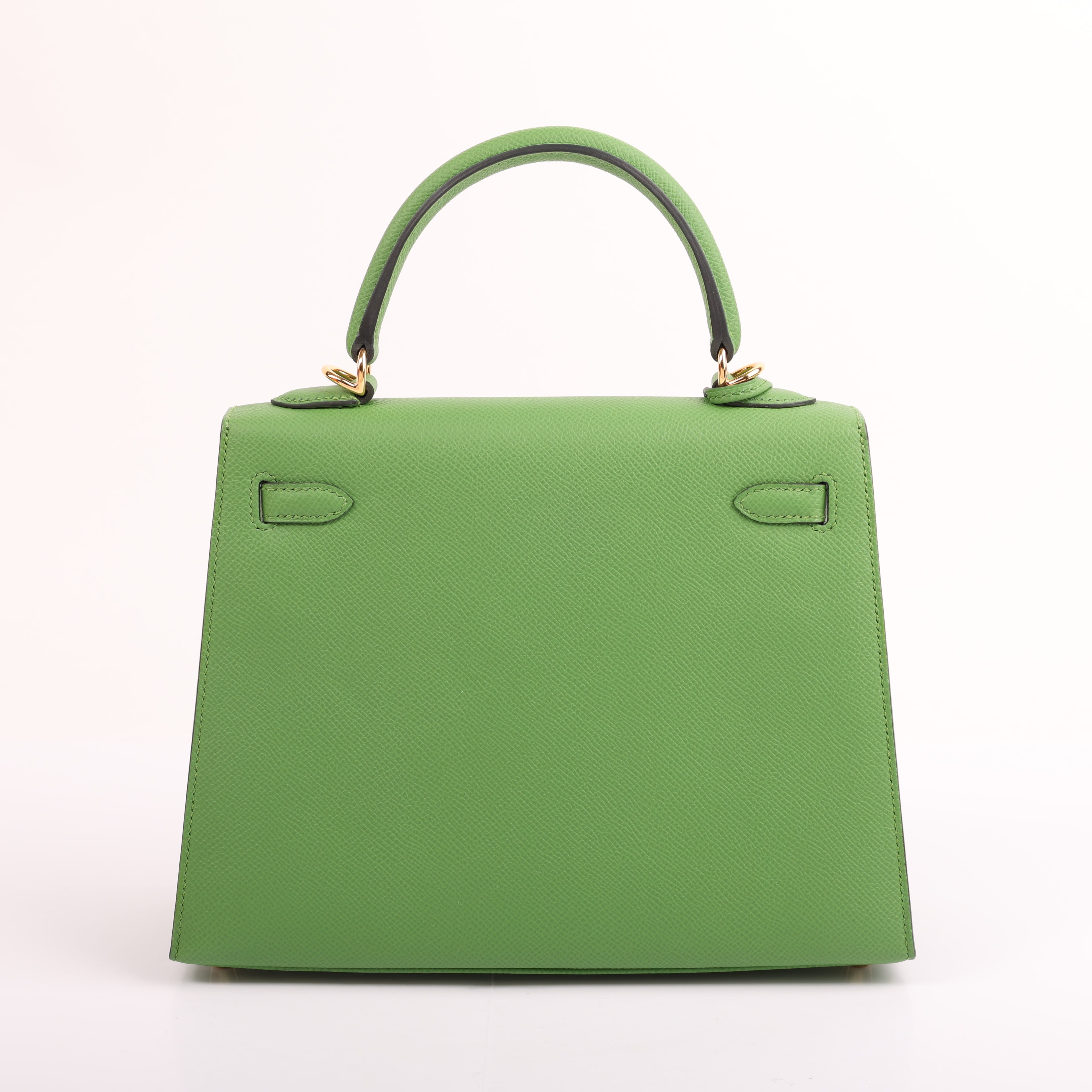 Hermès Vert Yucca Epsom Sellier Kelly 25 (GHW | 2023)