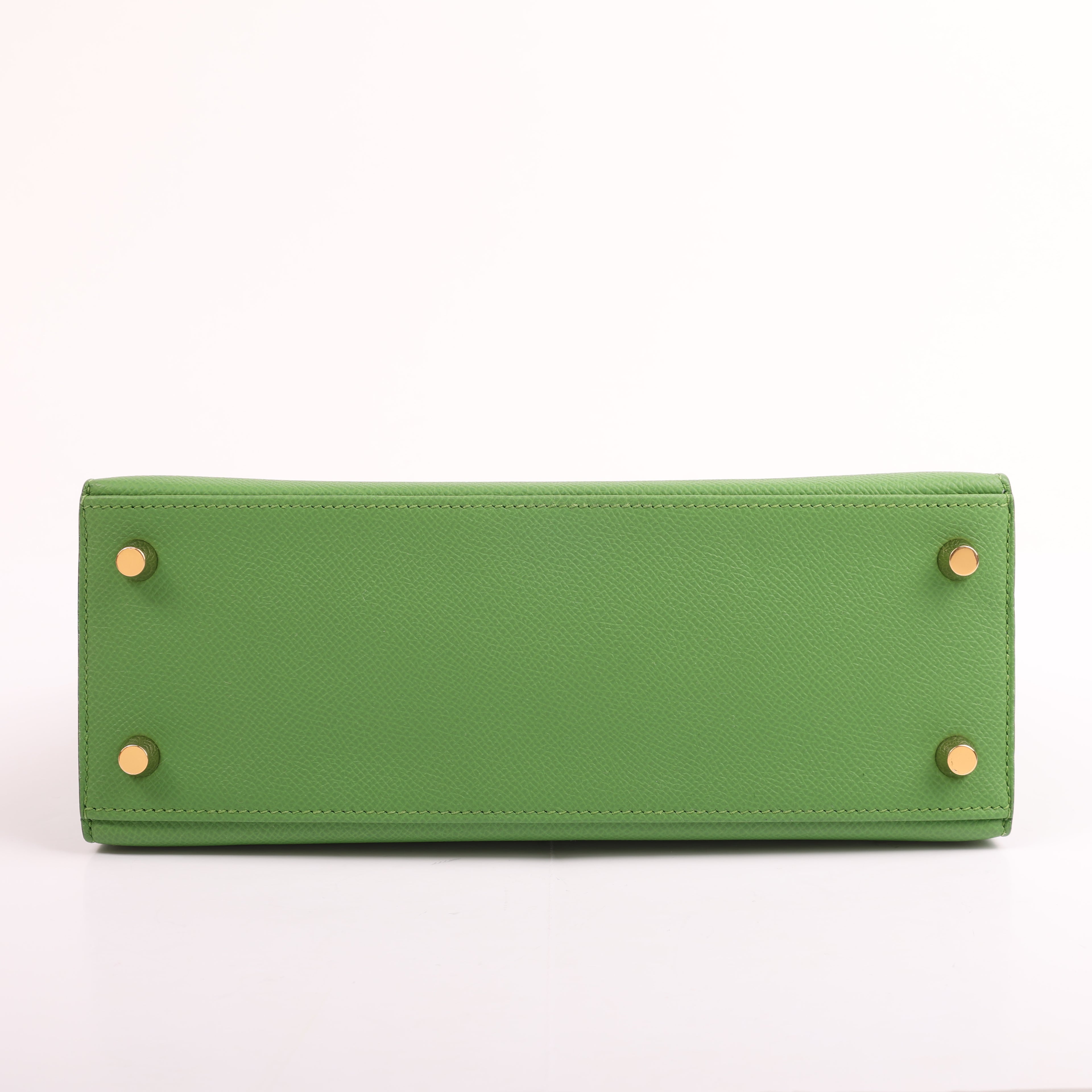 Hermès Vert Yucca Epsom Sellier Kelly 25 (GHW | 2023)