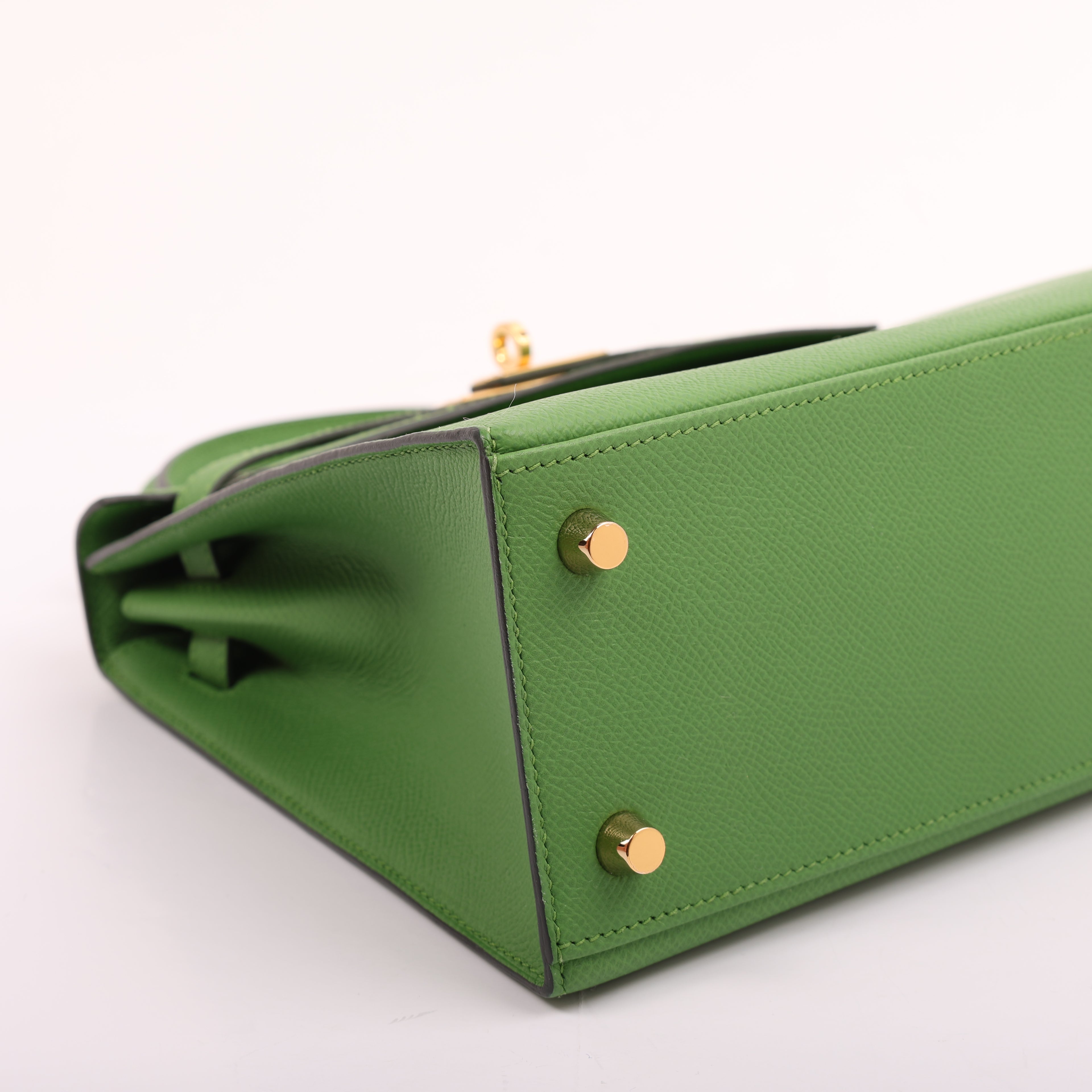 Hermès Vert Yucca Epsom Sellier Kelly 25 (GHW | 2023)