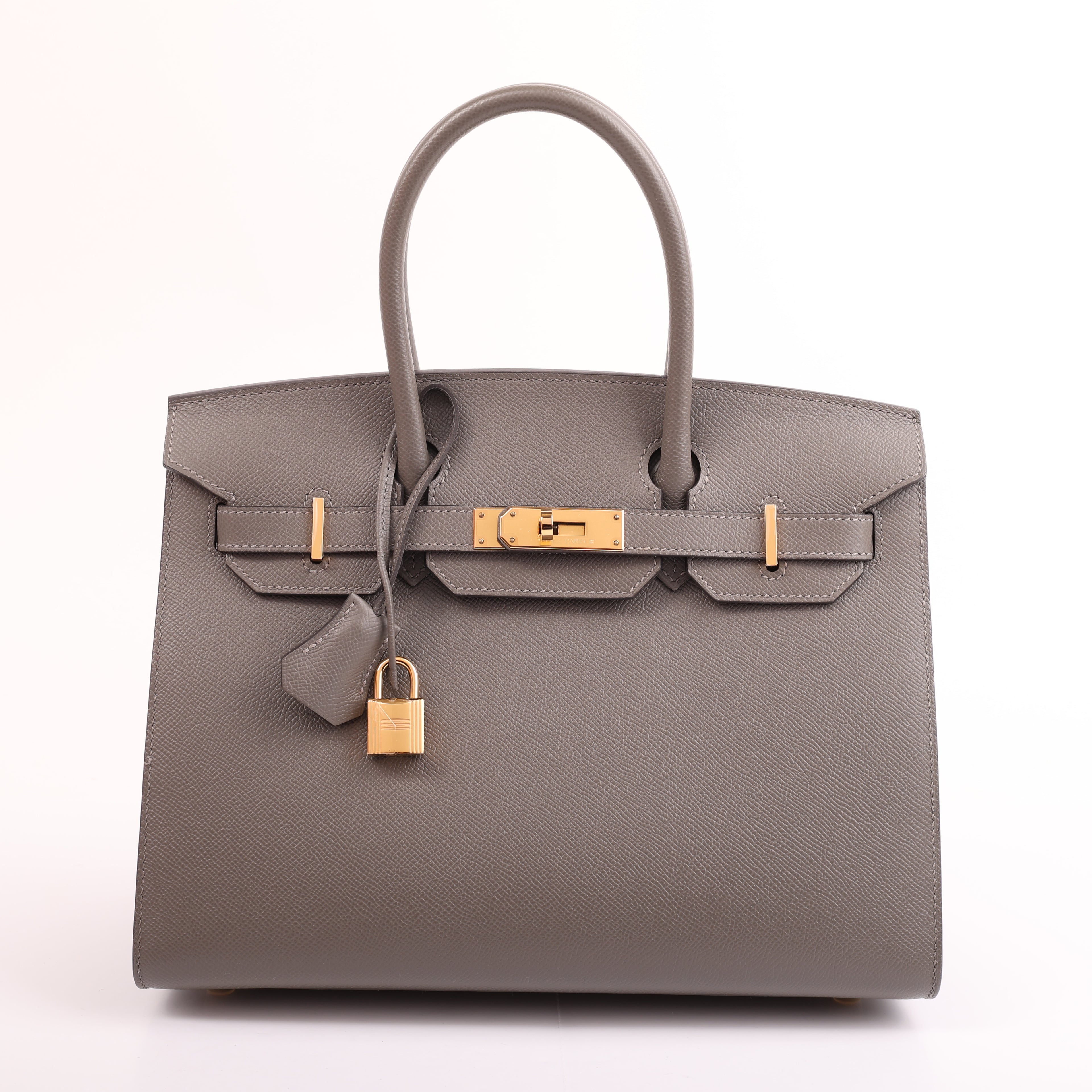 Hermès Gris Meyer Epsom Sellier Birkin 30 (GHW | 2022)