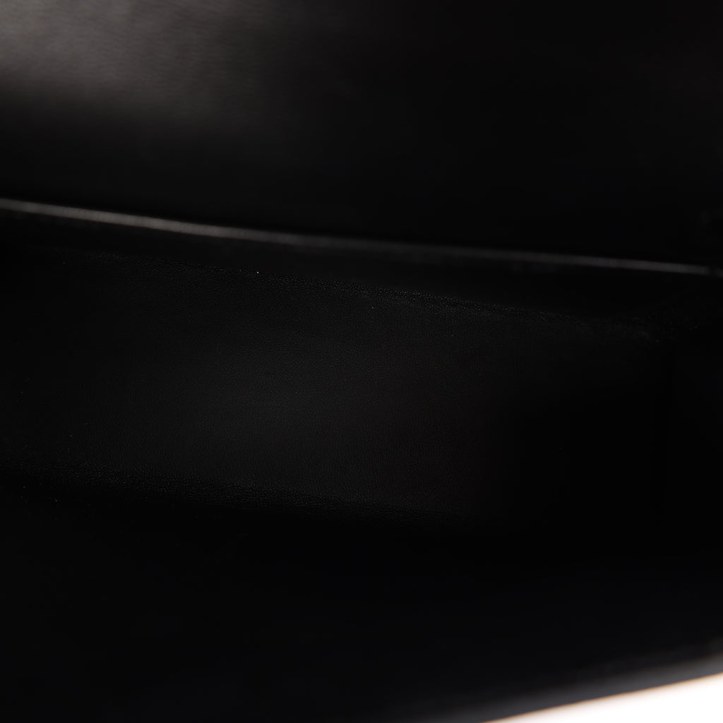 Hermès Black Veau Madame Lizard Touch Mini Kelly II 20 (GHW | 2024)