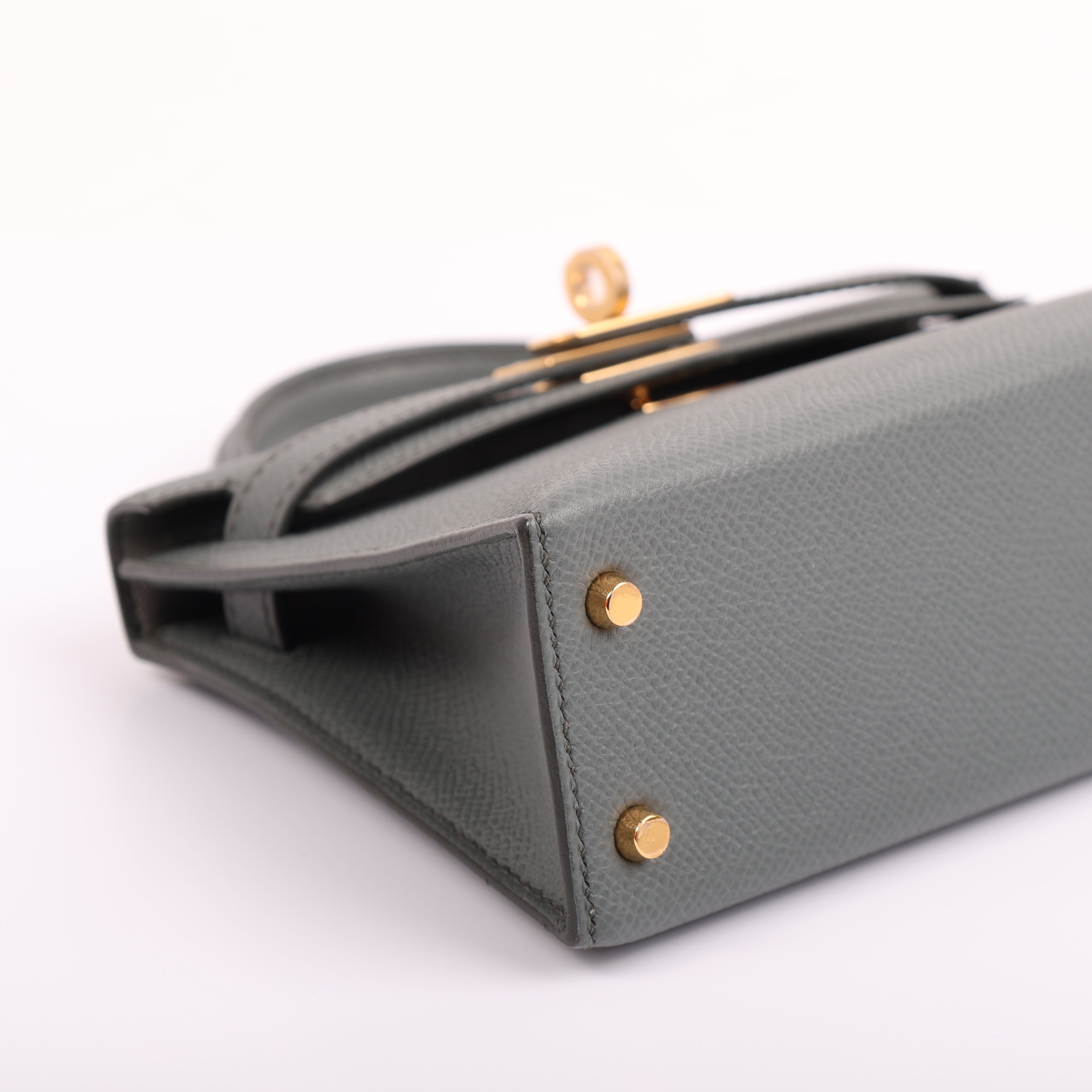 Hermès Vert Amande Epsom Mini Kelly II 20 (2020 | GHW)