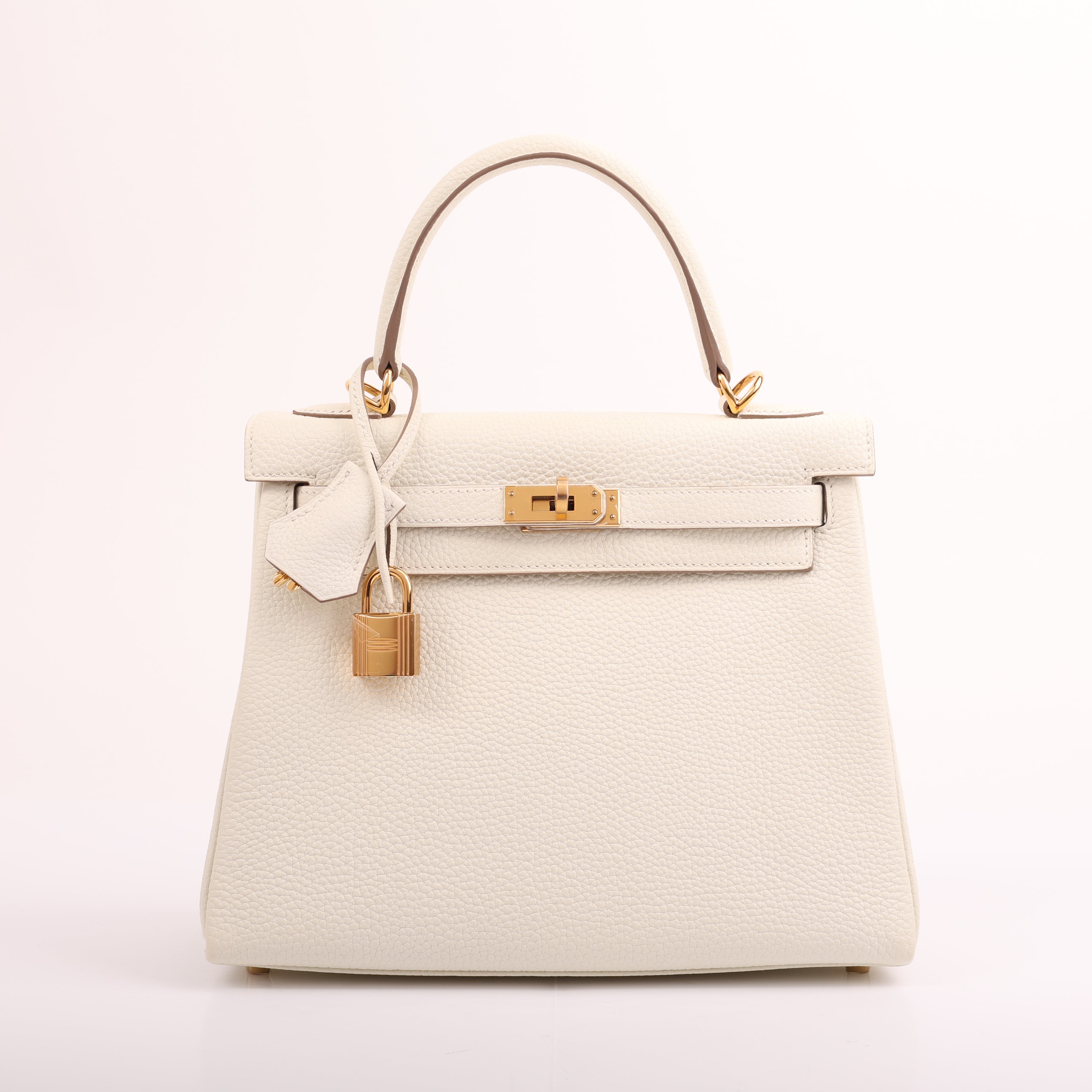 Hermès Mushroom Togo Retourne Kelly 25 (GHW | 2024)