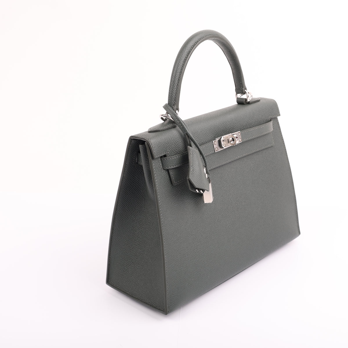 Hermès Vert Mangrove Epsom Sellier Kelly 25 (PHW | 2025)