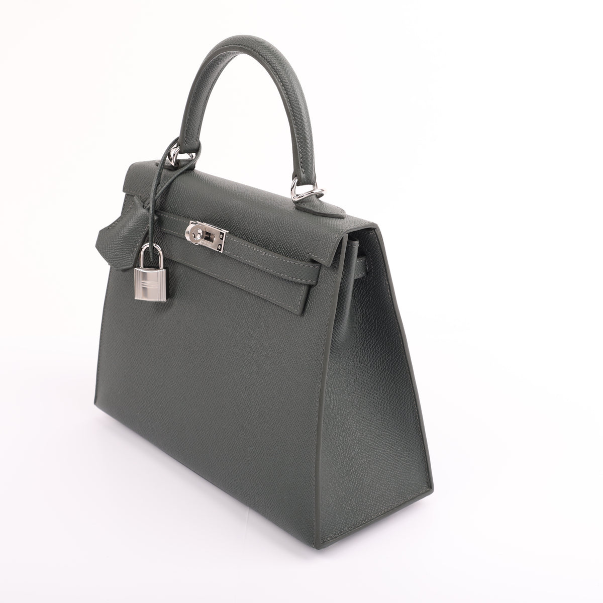 Hermès Vert Mangrove Epsom Sellier Kelly 25 (PHW | 2025)