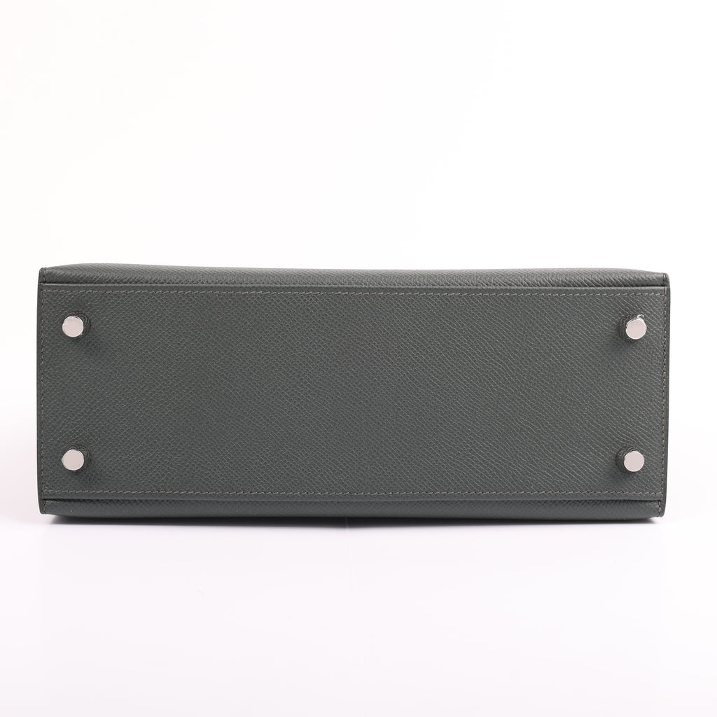 Hermès Vert Mangrove Epsom Sellier Kelly 25 (PHW | 2025)