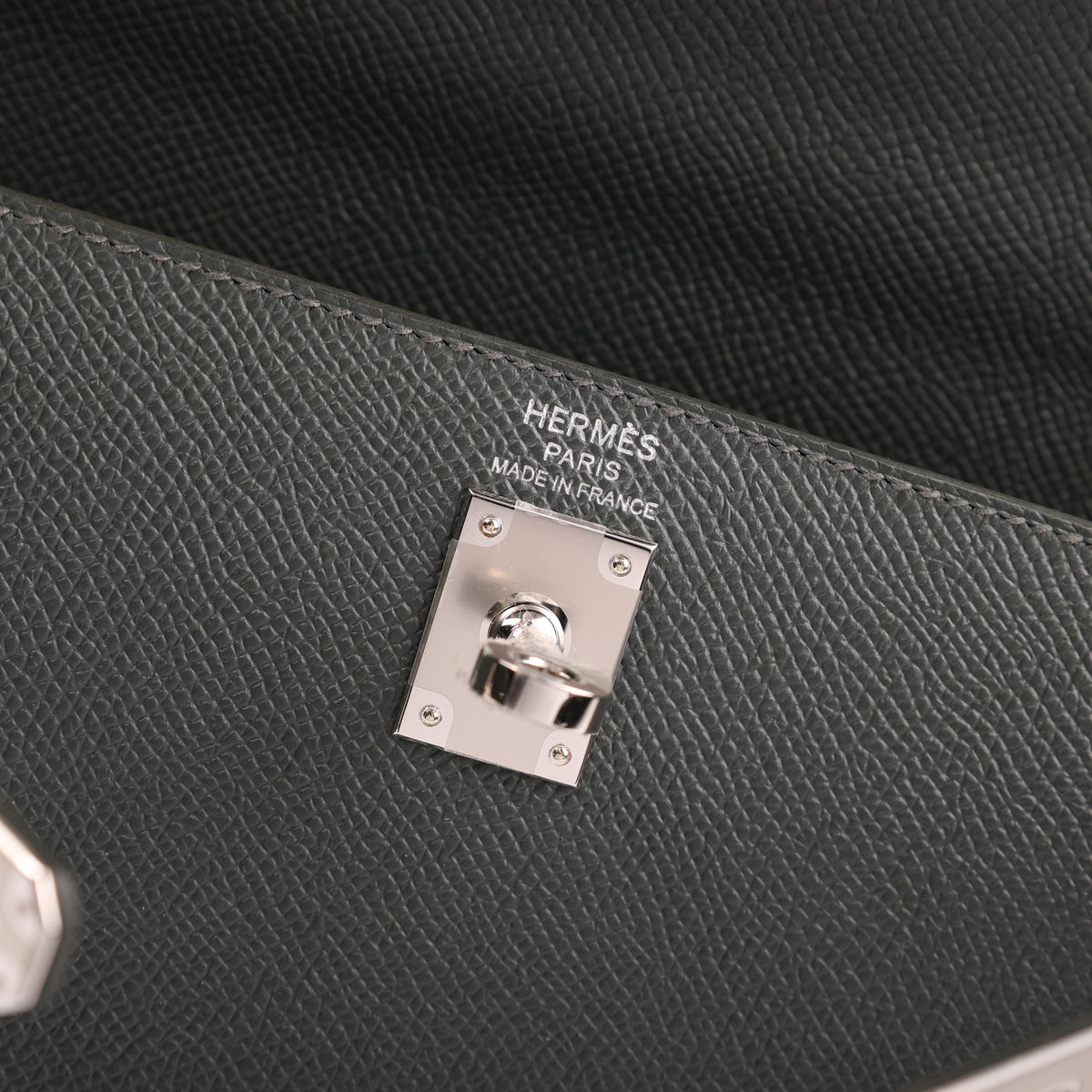Hermès Vert Mangrove Epsom Sellier Kelly 25 (PHW | 2025)