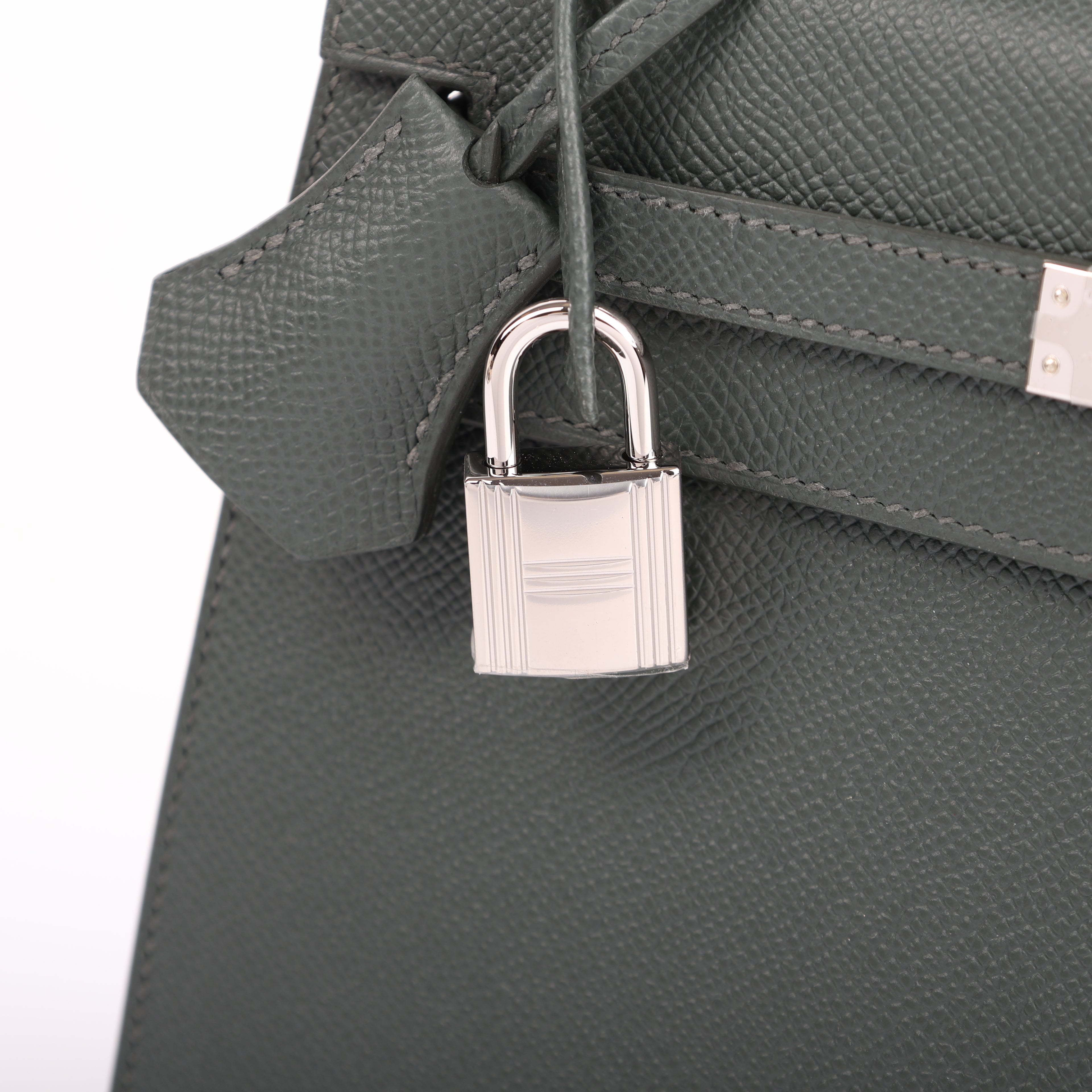 Hermès Vert Mangrove Epsom Sellier Kelly 25 (PHW | 2025)