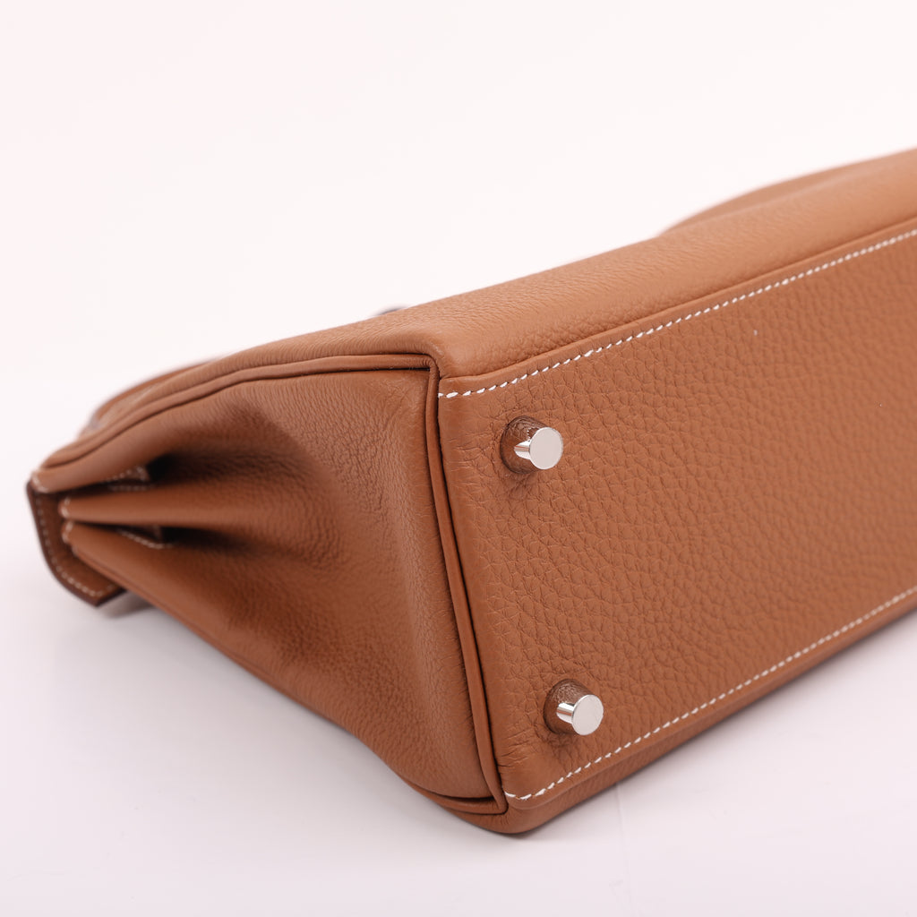 Hermès Gold Togo Retourne Kelly 25 (PHW | 2025)