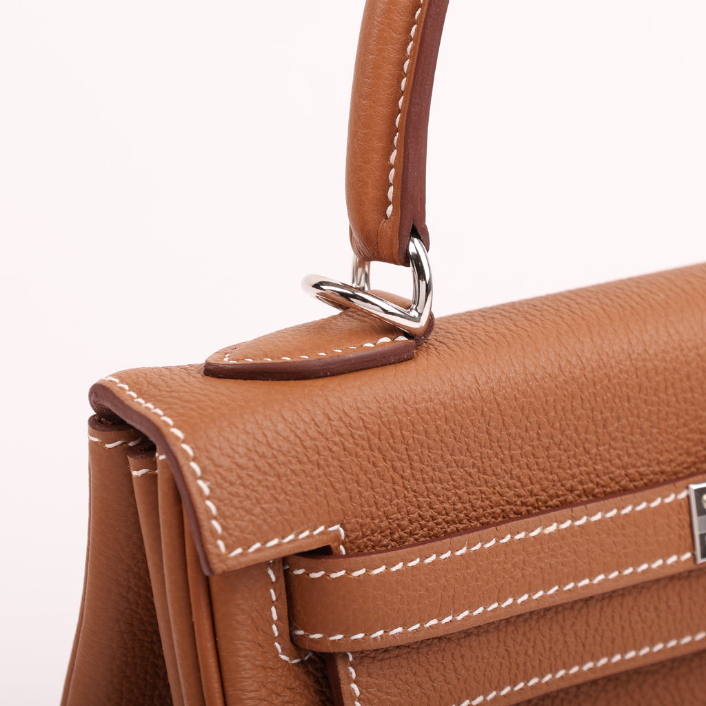 Hermès Gold Togo Retourne Kelly 25 (PHW | 2025)